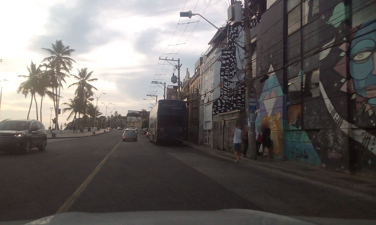Street view near Chez Marianne, Salvador