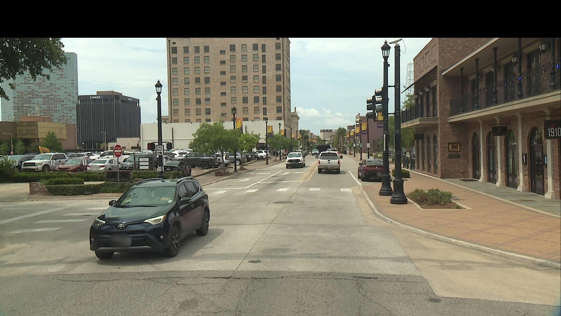 Street view near Horseshoe Casino, Lake Charles — © WR2_2023 (CC BY-SA · Mapillary)