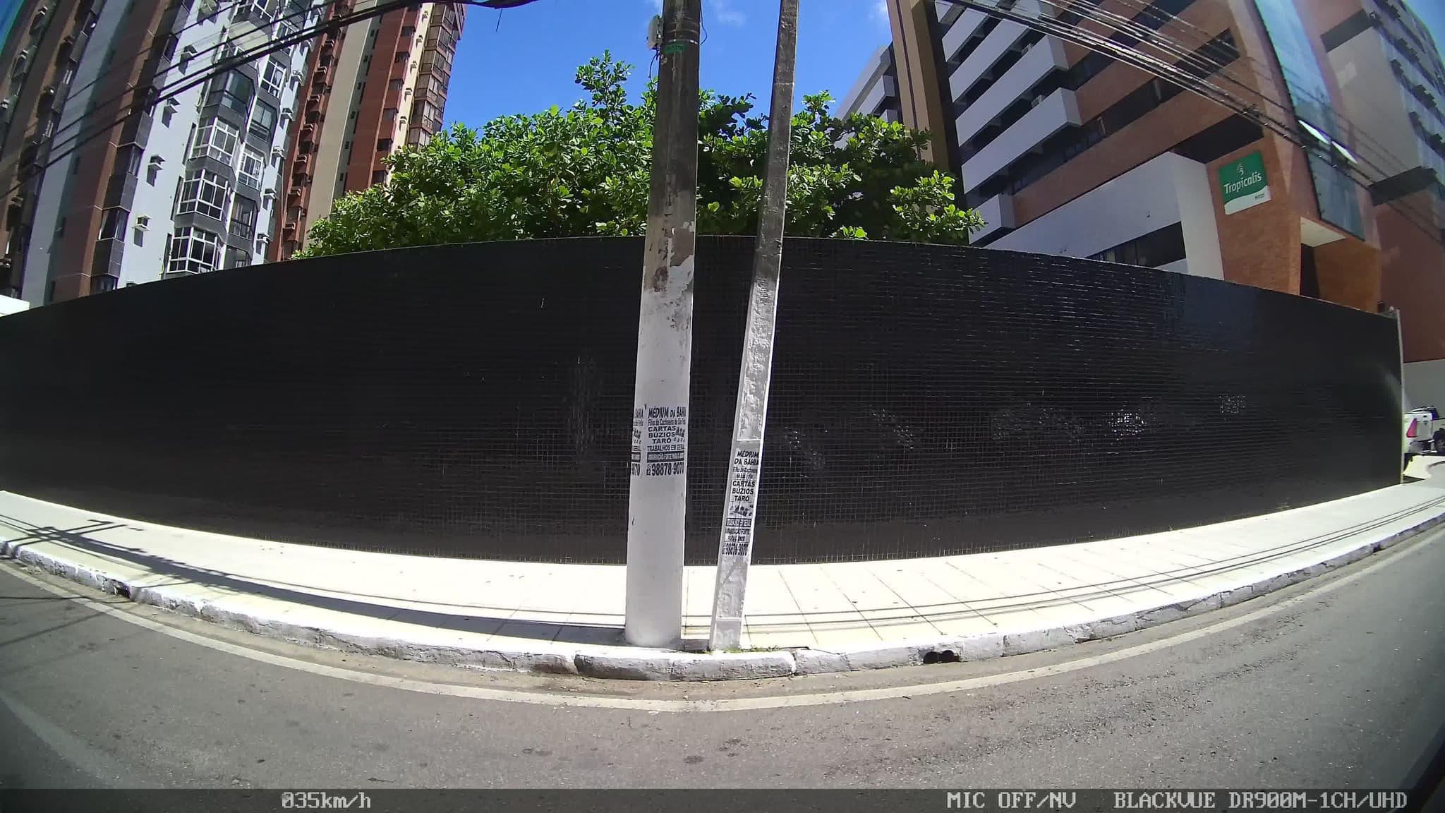 Street view near Tropicalis Hotel, Maceió — © kaart_2 (CC BY-SA · Mapillary)