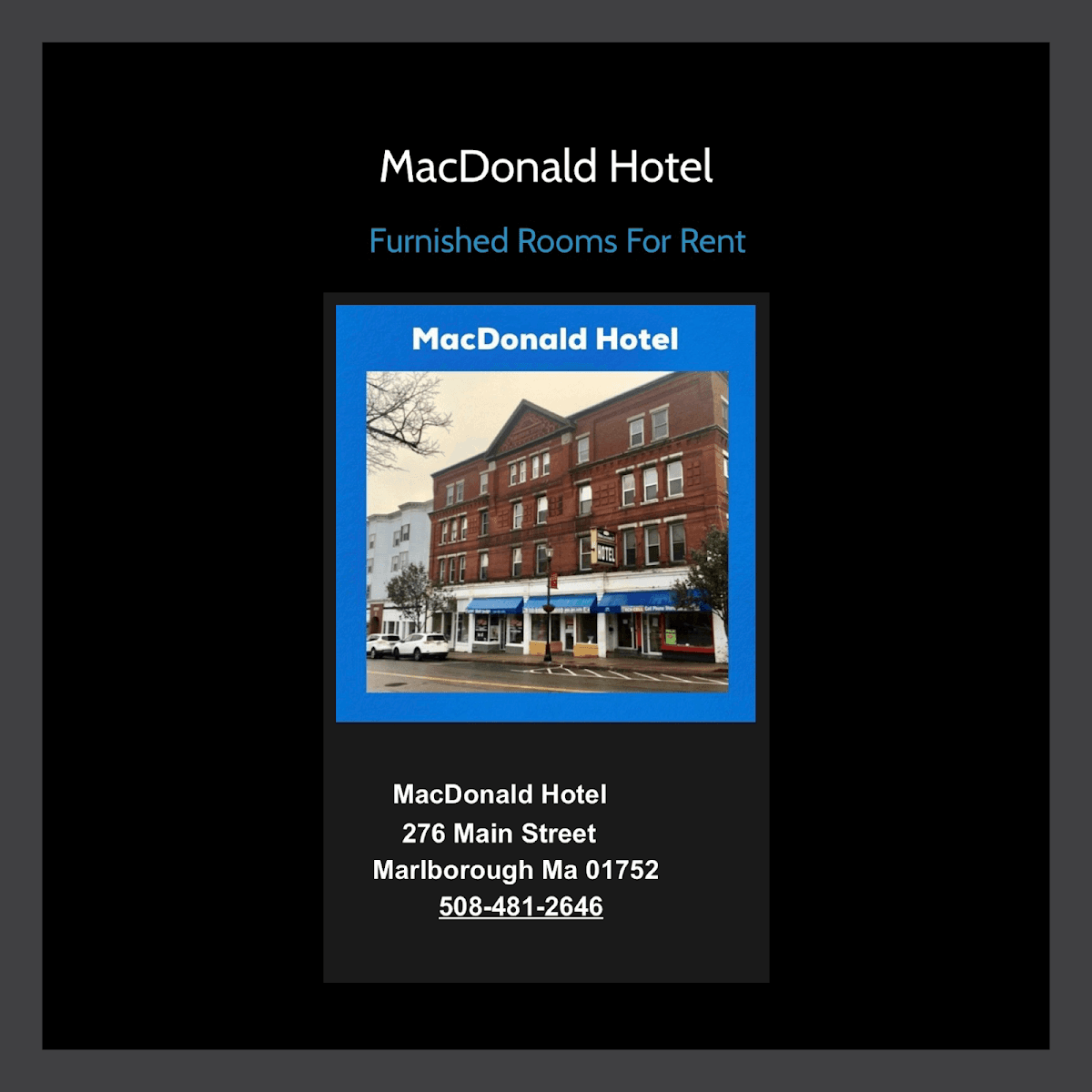 Mac Donald Hotel, Hotel in Marlborough