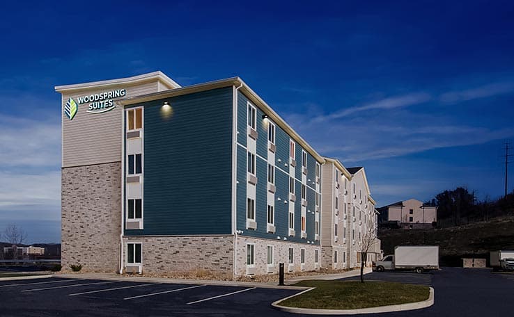 WoodSpring Suites Washington Meadowlands PA, Aparthotel in McGovern