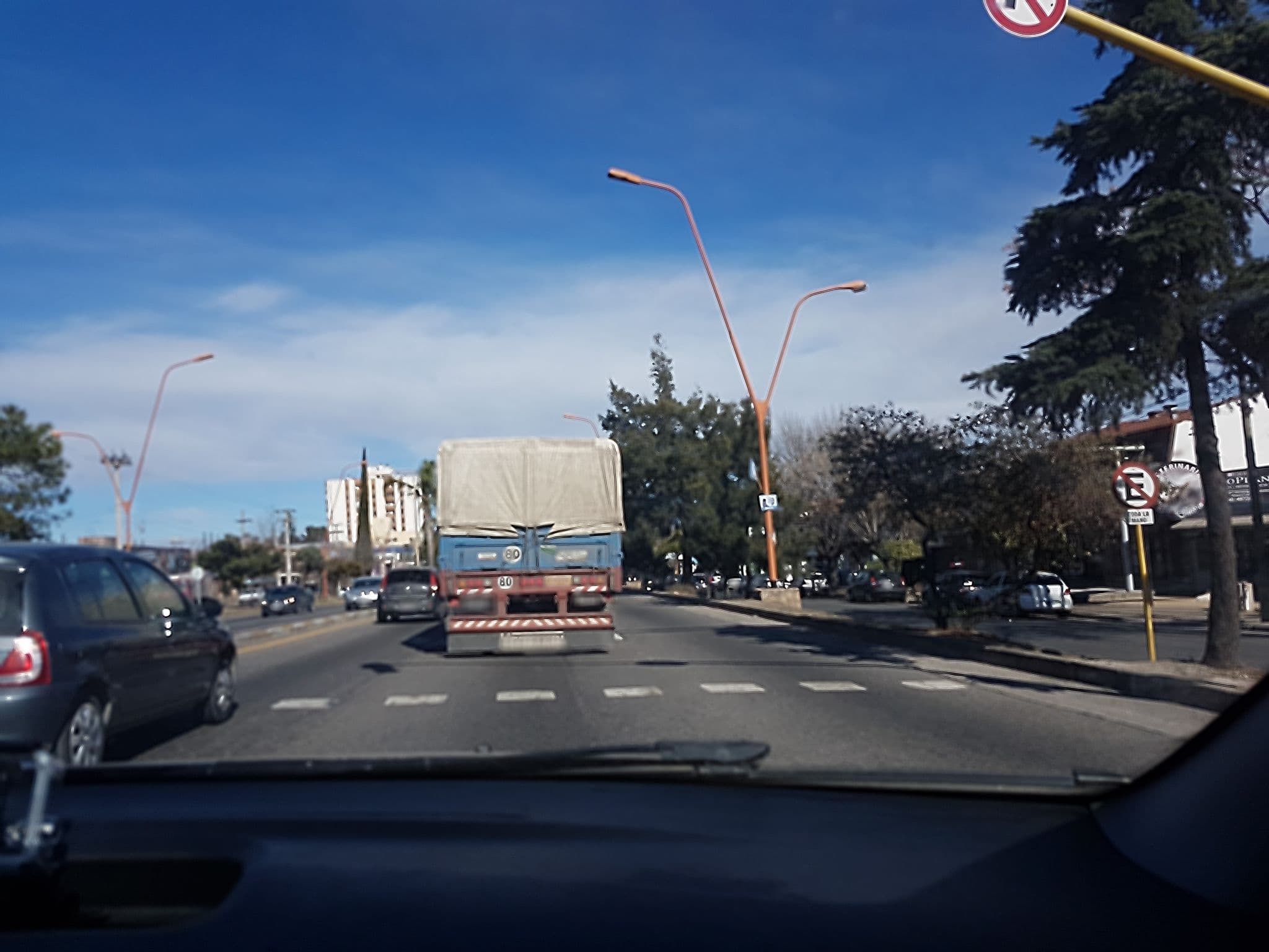 Street view near Hosteria Criced, Villa Carlos Paz