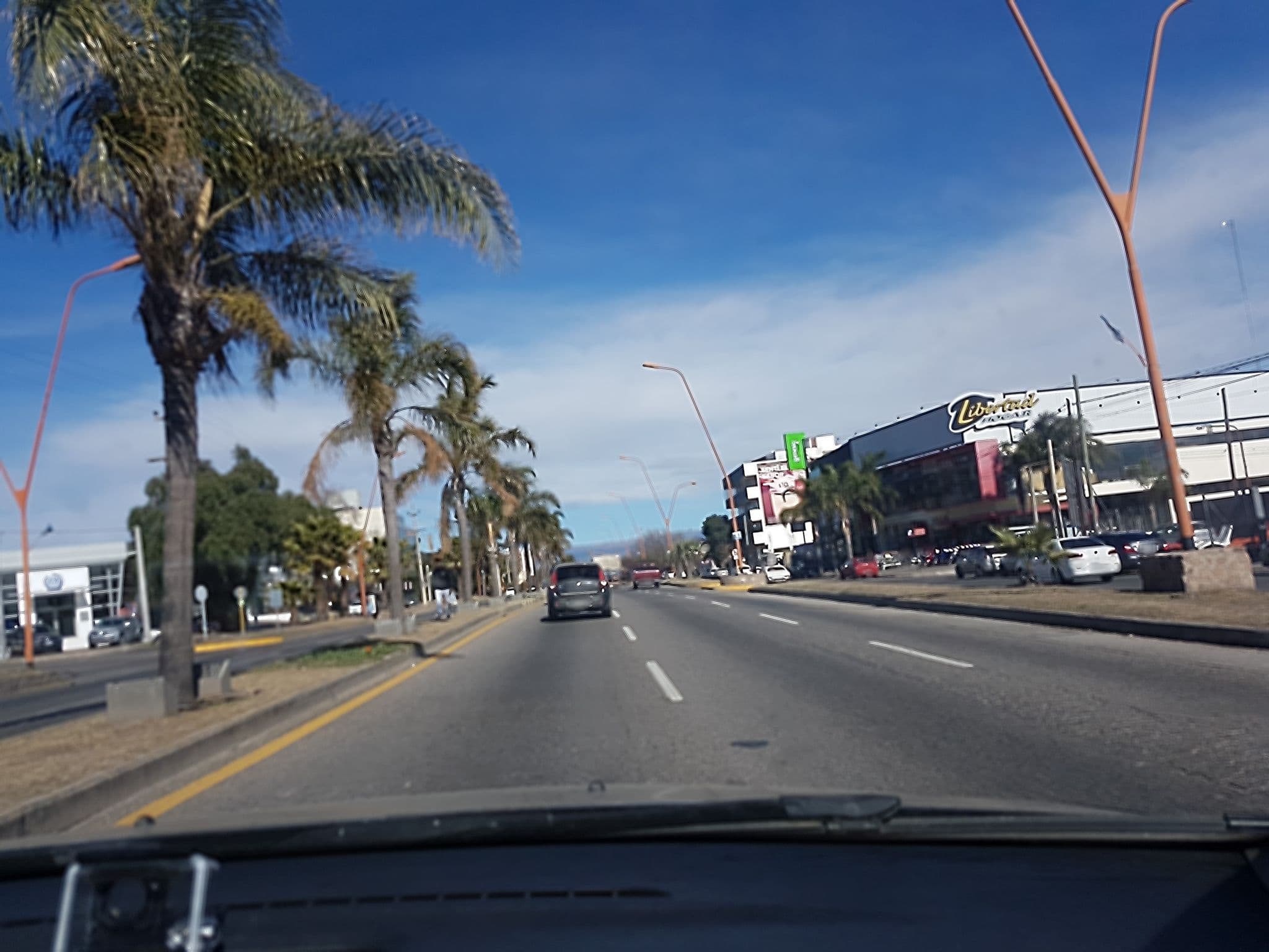 Street view near Hotel SierraLago, Villa Carlos Paz