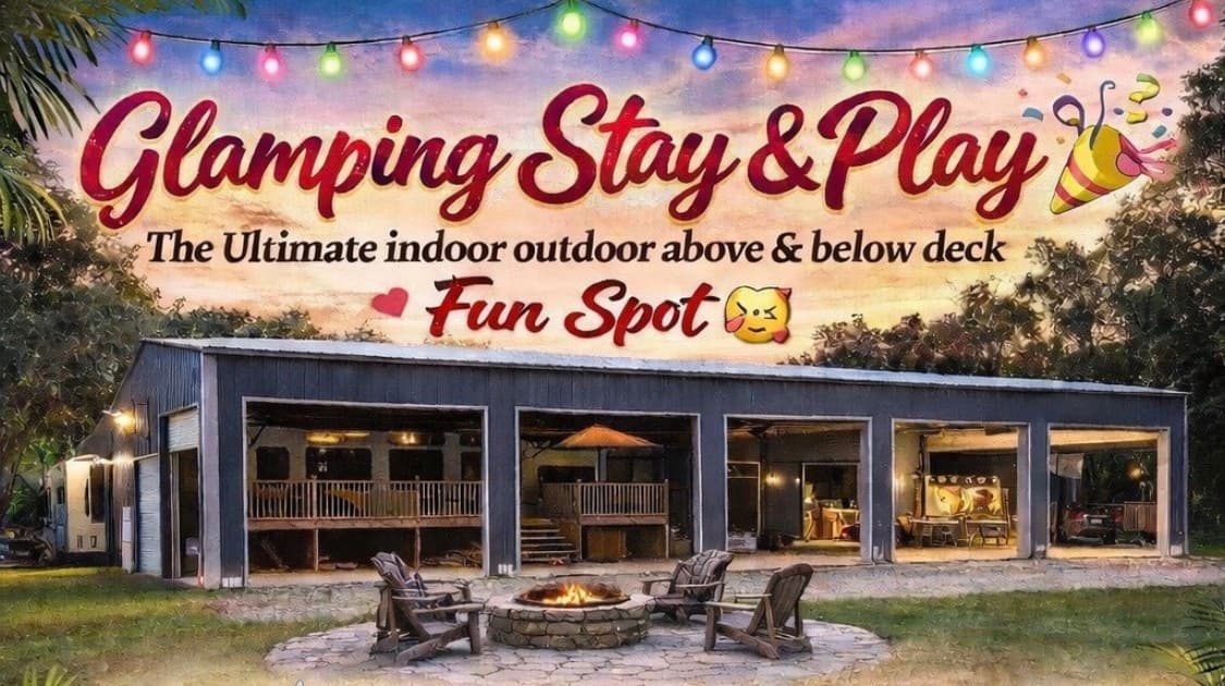 Croom Glamping Stay & Play Fun Spot, Hotel in Ridge Manor