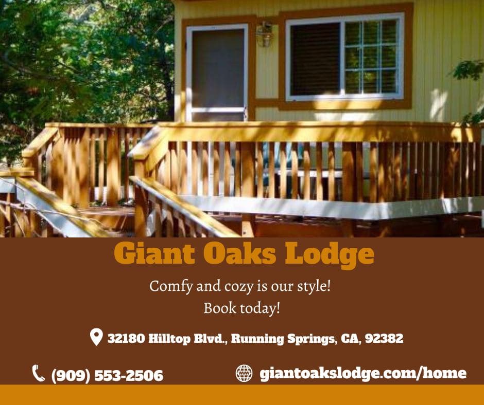 Giant Oaks Lodge, Lodge in Running Springs