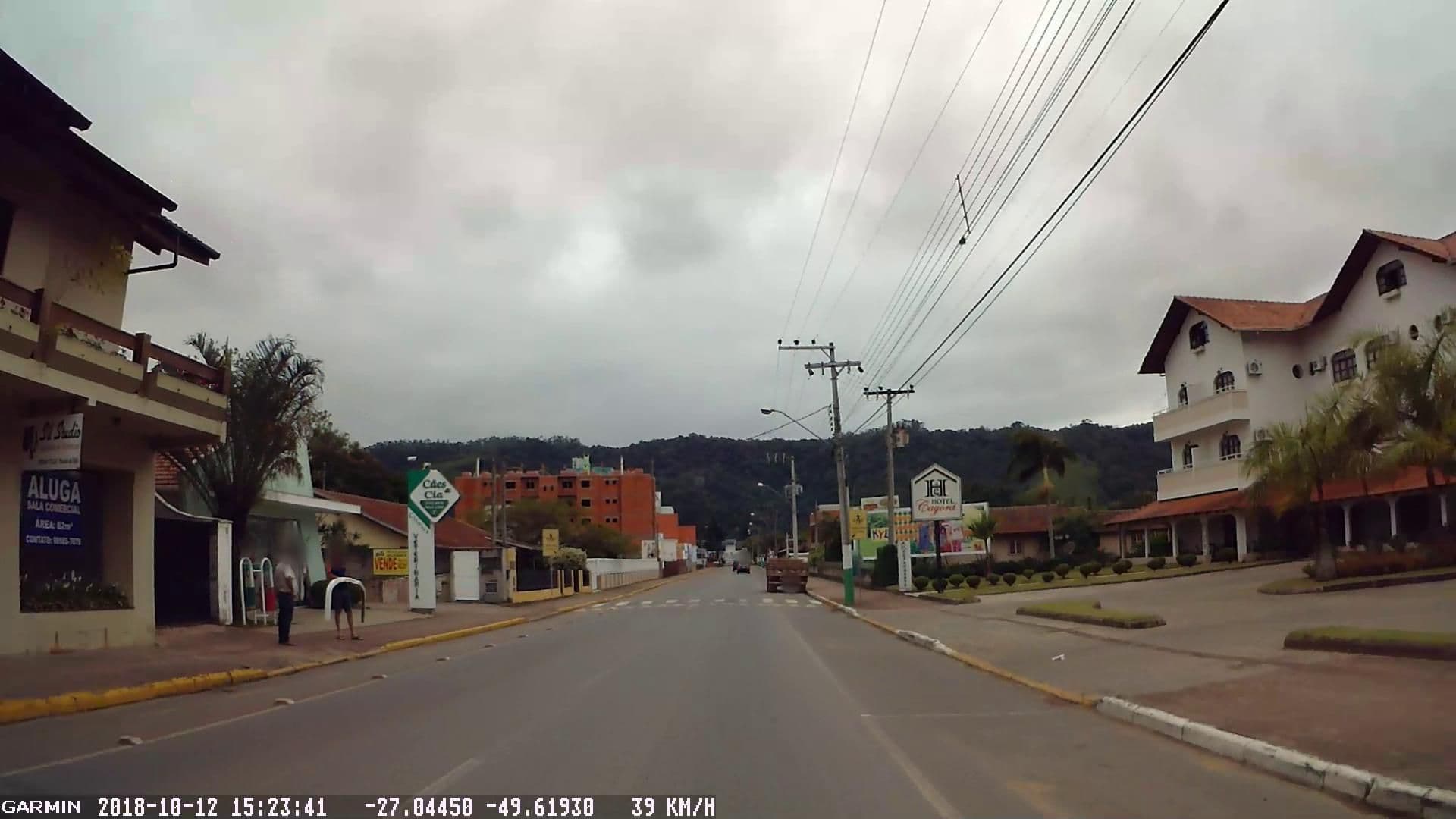 Street view near Hotel Cayorá, Presidente Getúlio — © tomio (CC BY-SA · Mapillary)
