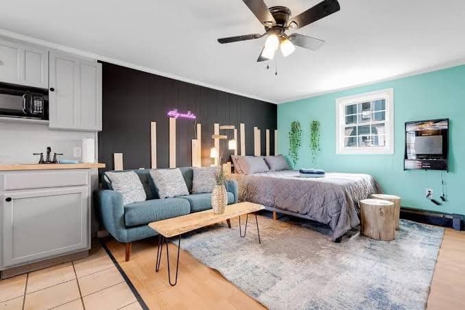 Fun Vibes Motel Suite-Trendy Stay - One-Bedroom Apartment, Motel in Old Orchard Beach