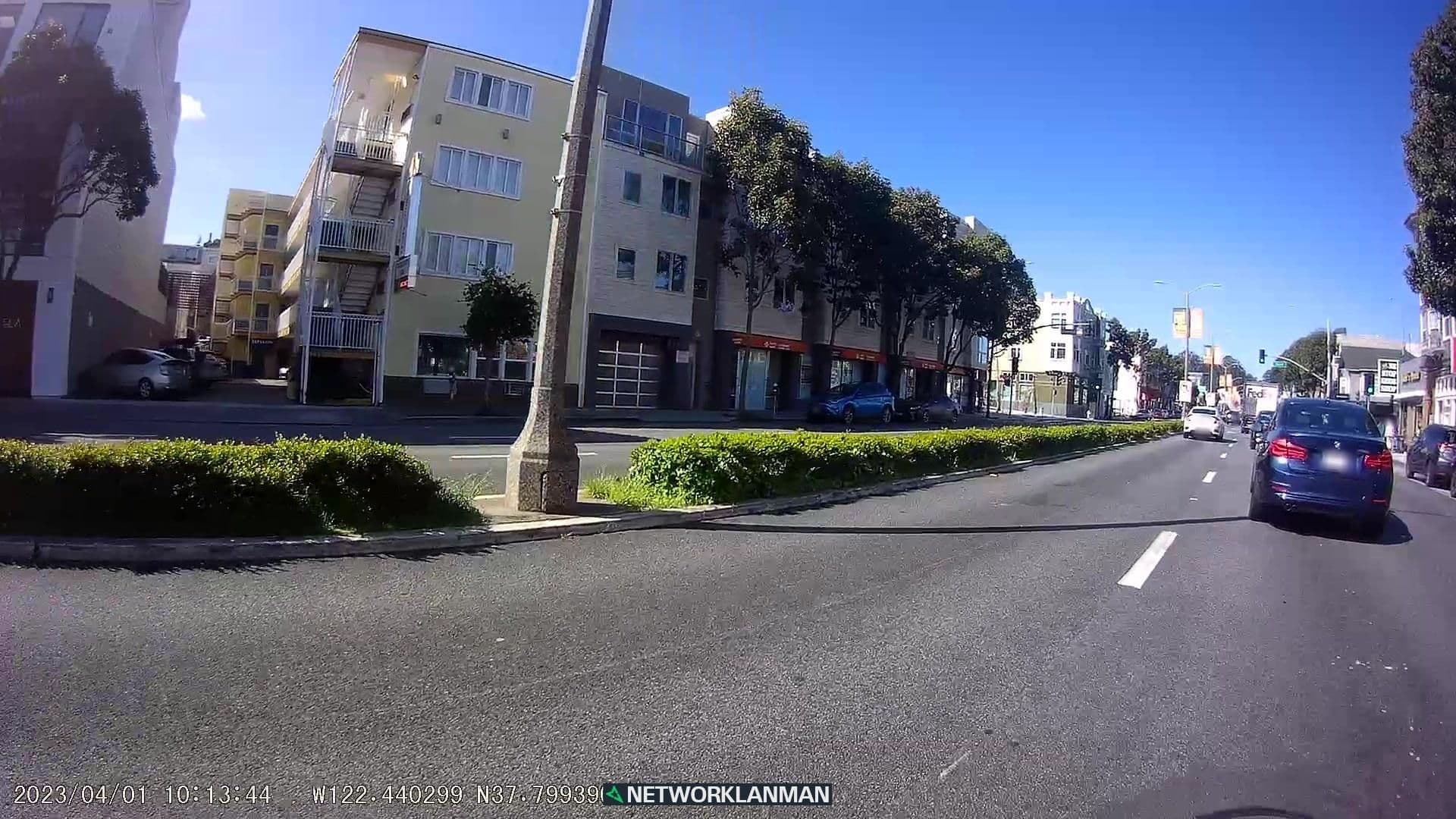 Street view near Presidio Parkway Inn, Chinatown