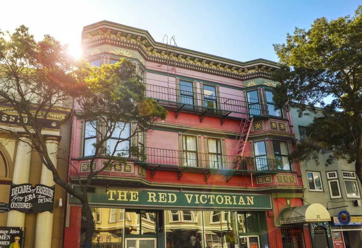 The Red Victorian, Hotel in Noe Valley