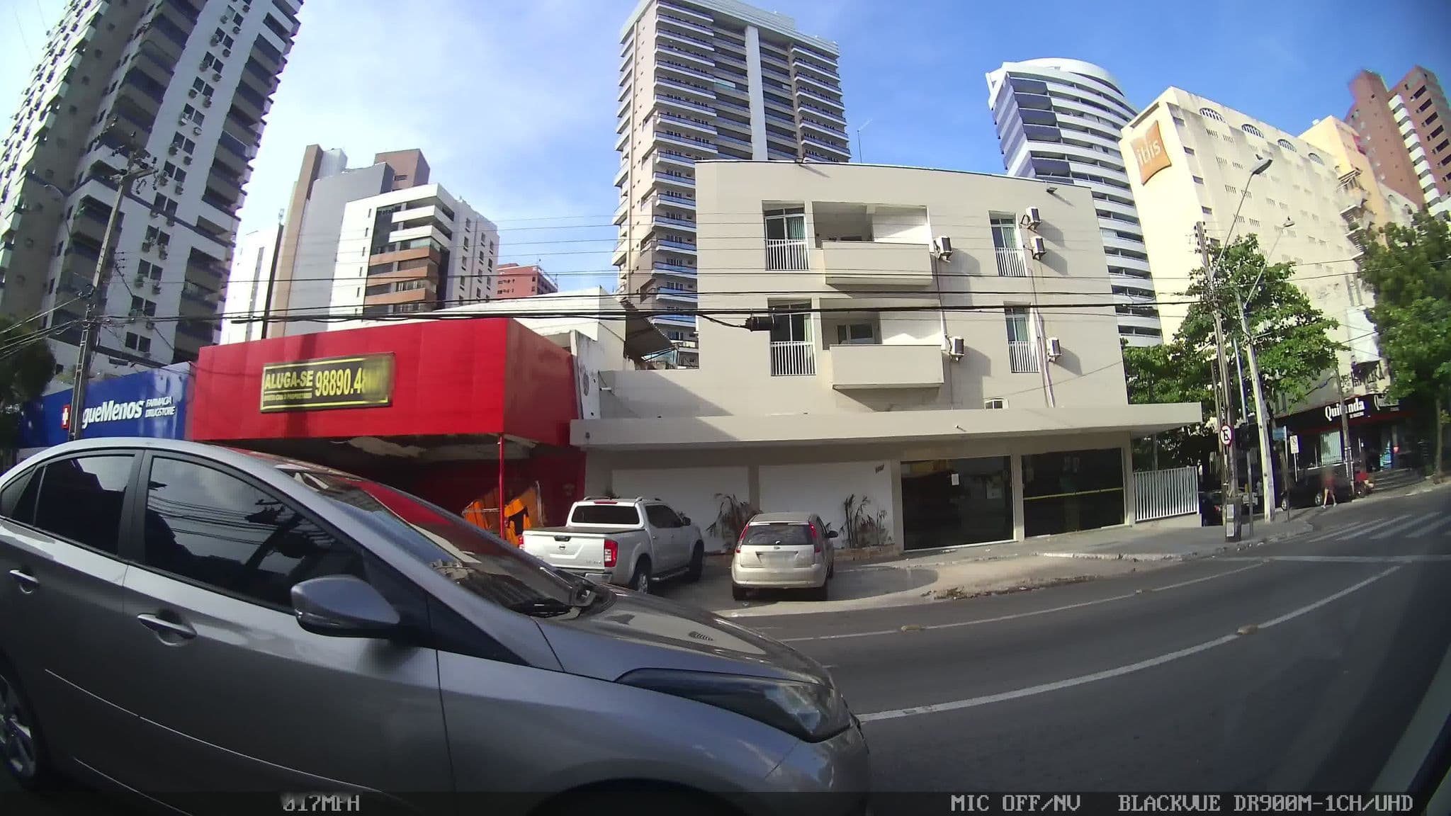 Street view near Hotel Rotorua Inn, Fortaleza — © kaart_1 (CC BY-SA · Mapillary)