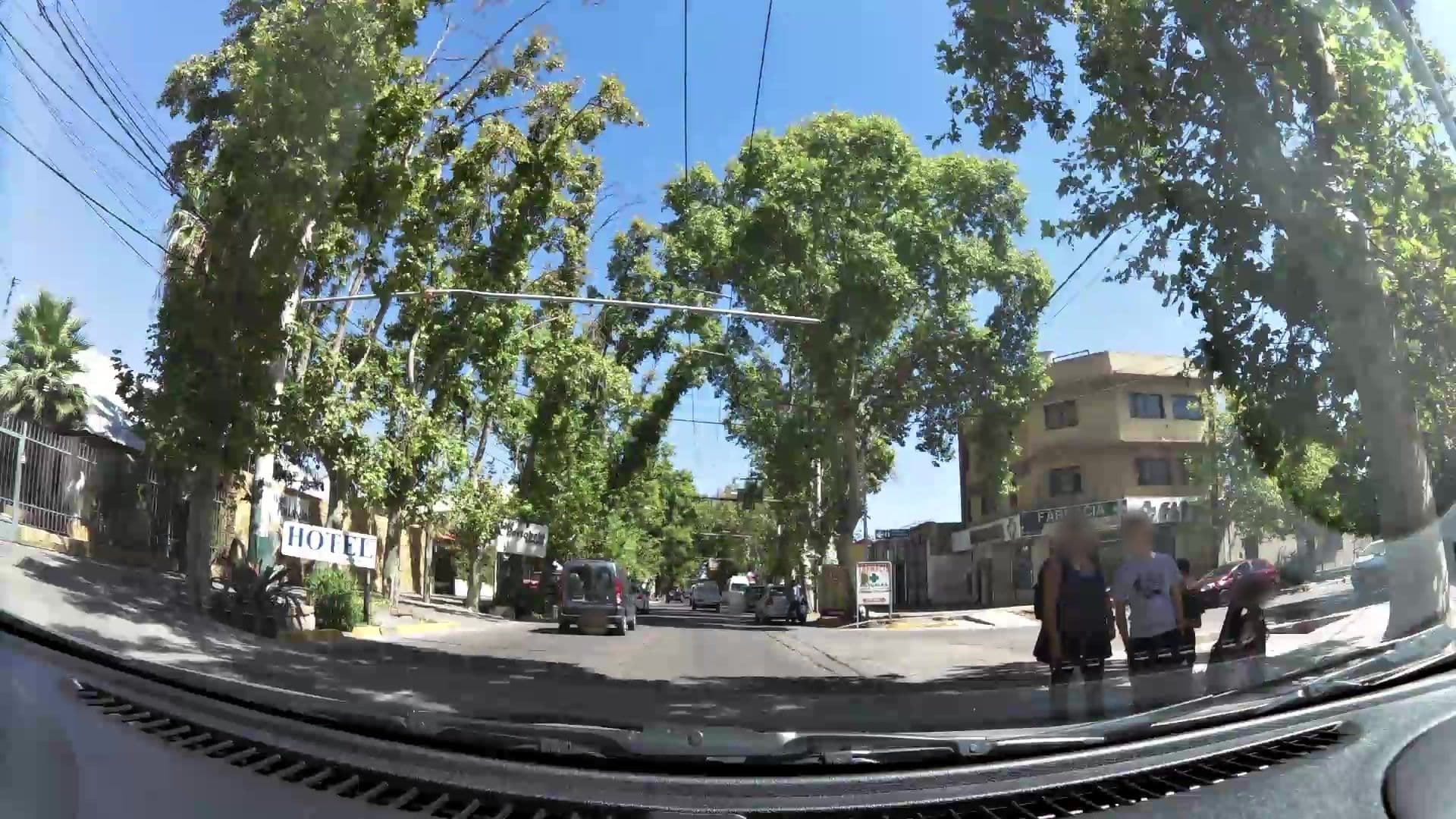 Street view near Hotel Portobelo, Mendoza