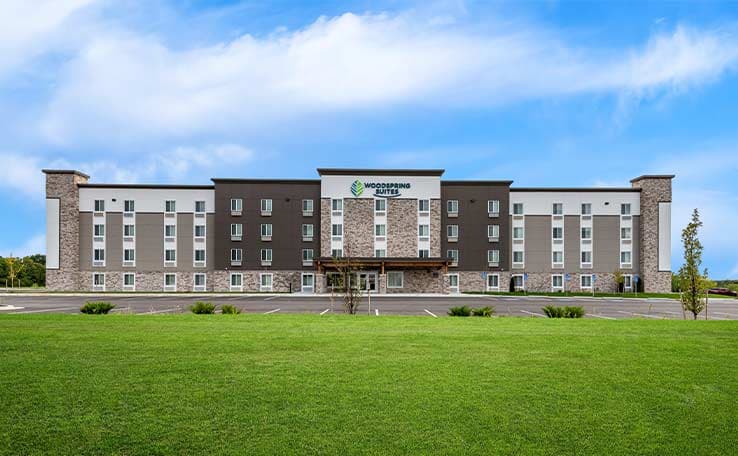 WoodSpring Suites Kansas City Airport, Aparthotel in Weatherby Lake