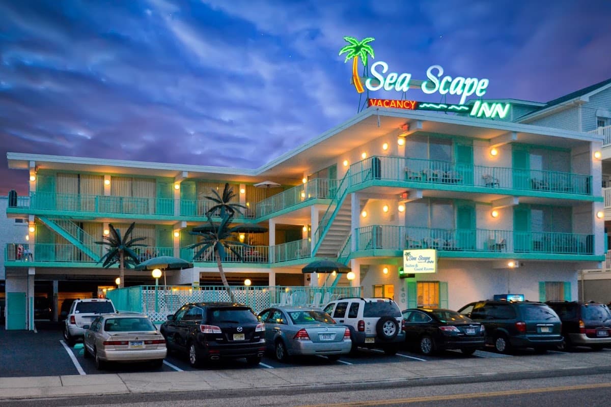 Sea Scape Inn a Fine Family Boutique, Heated Pool, Hotel in Wildwood Crest