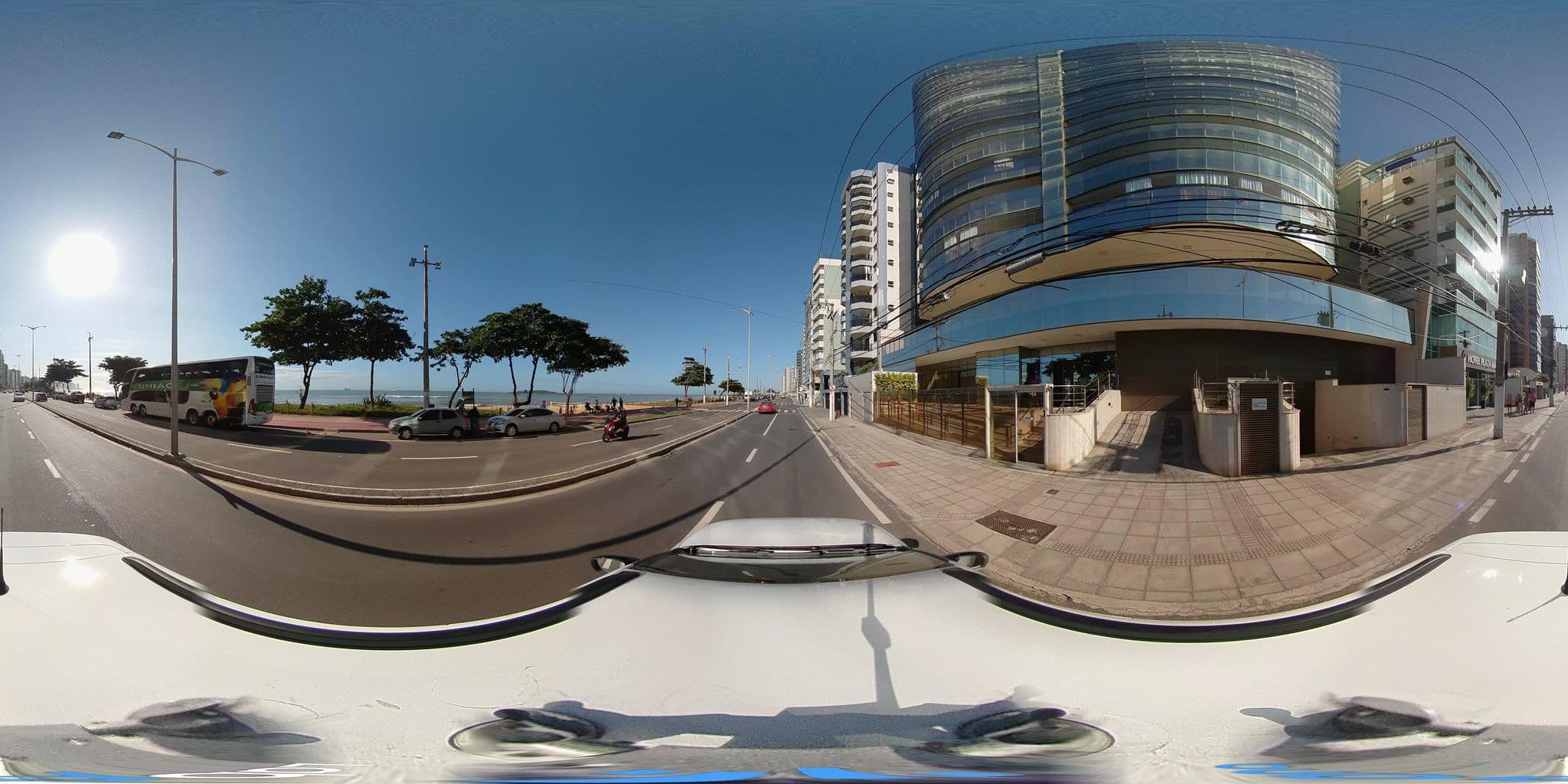 Street view near Hotel Plaza Mar, Vila Velha — © 360 (CC BY-SA · Mapillary)