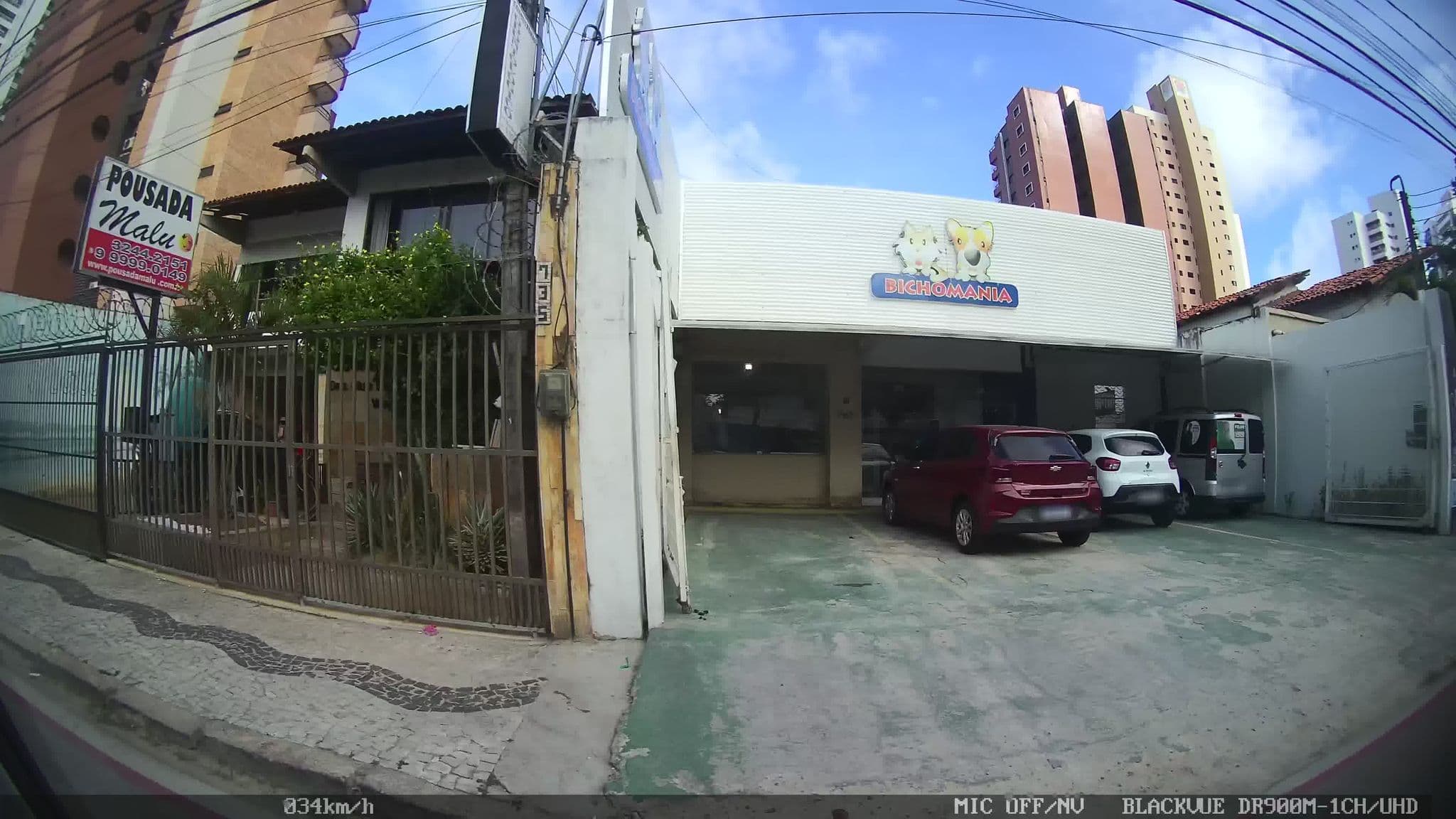 Street view near Pousada Malu, Fortaleza — © kaart_1 (CC BY-SA · Mapillary)