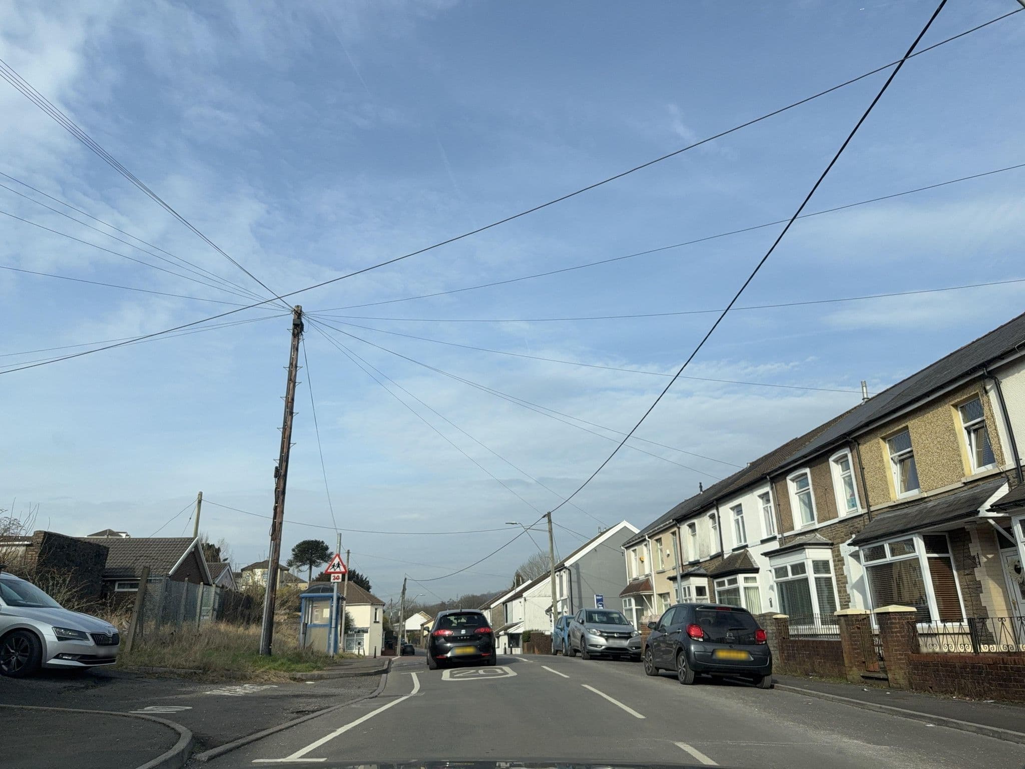 Street view near The Lodge, Abercanaid — © editid (CC BY-SA · Mapillary)