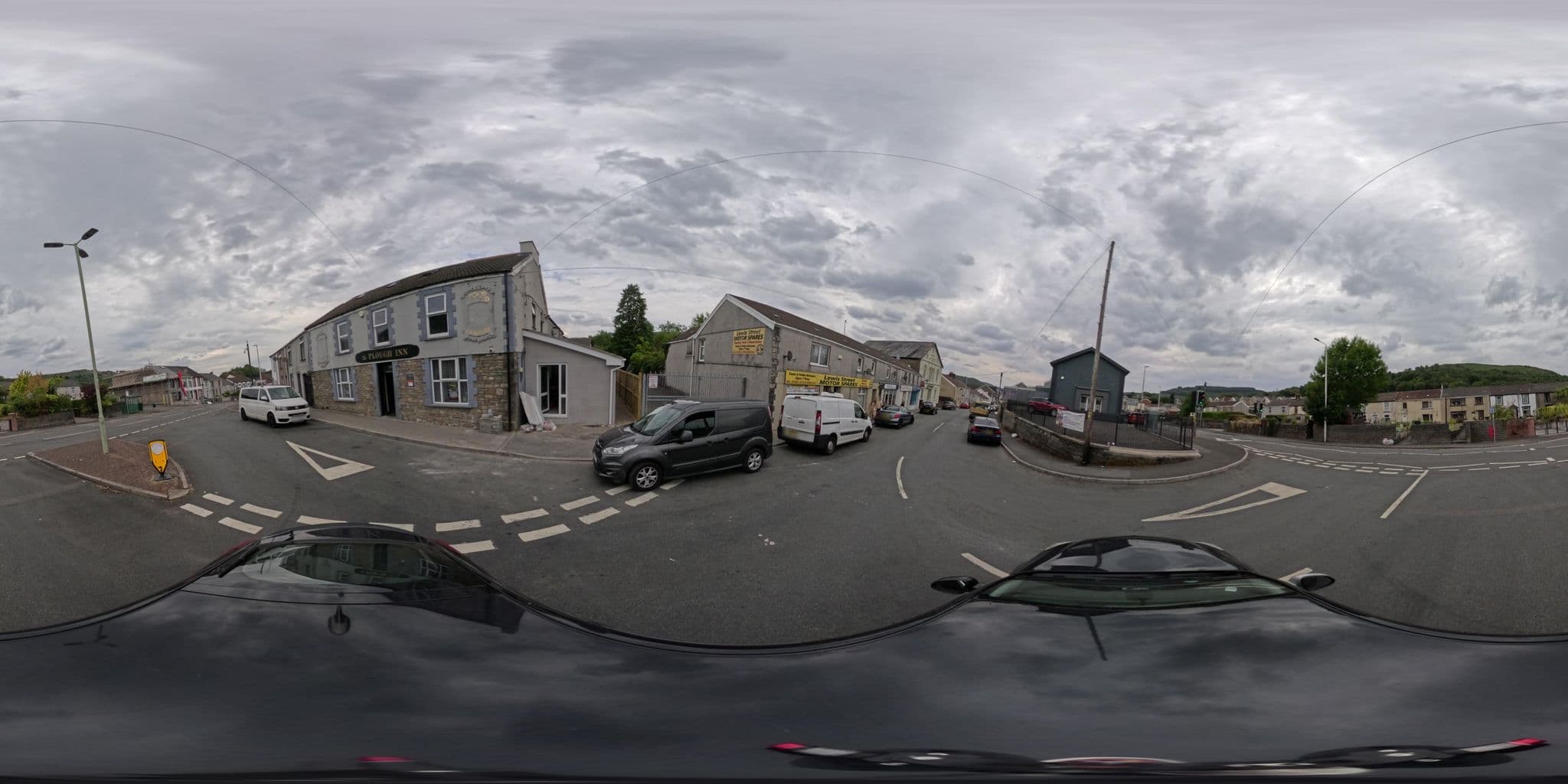 Street view near Plough Inn, Cwmbach — © MarksMap (CC BY-SA · Mapillary)