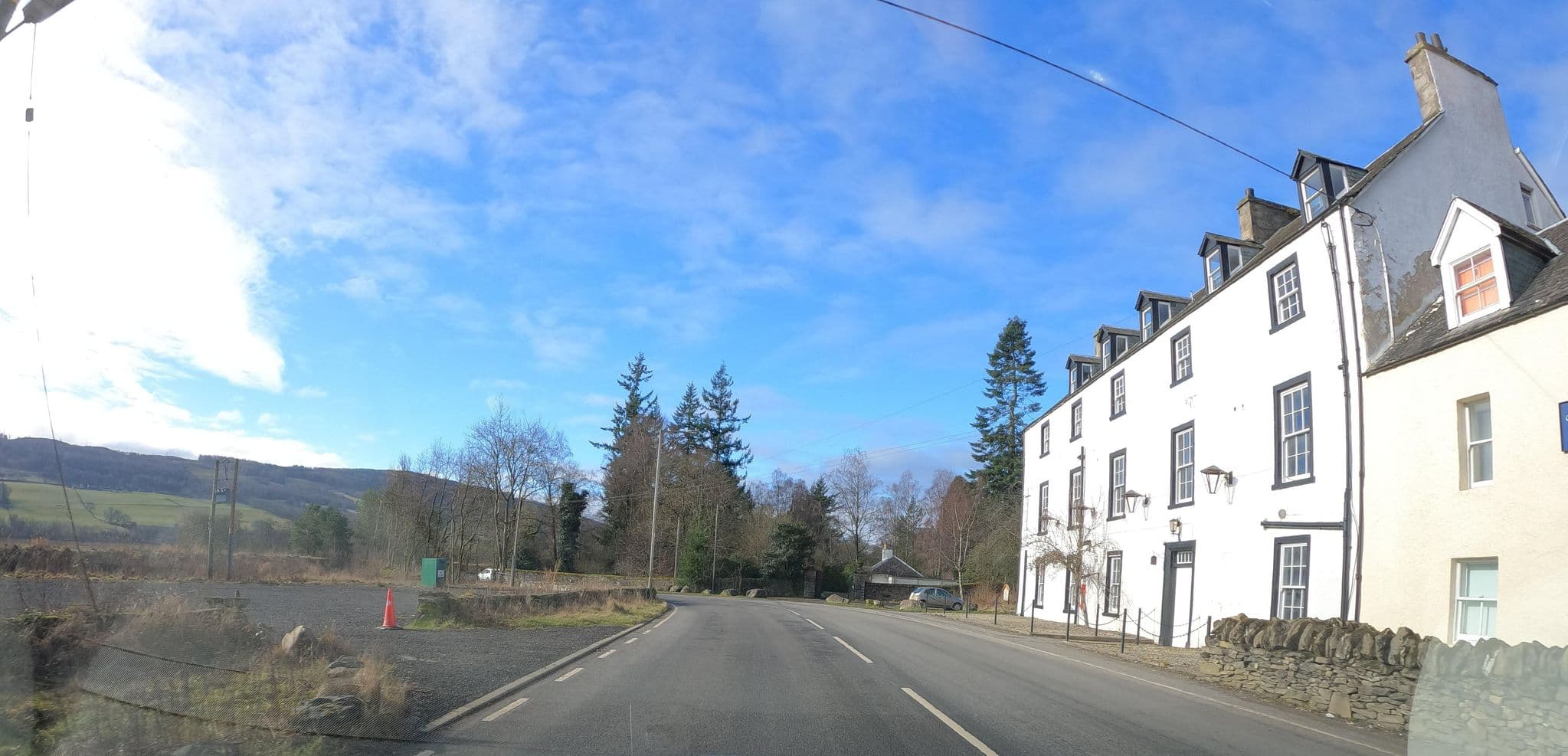Street view near Aberfeldy Weem Hotel, Aberfeldy — © hobgoblin (CC BY-SA · Mapillary)