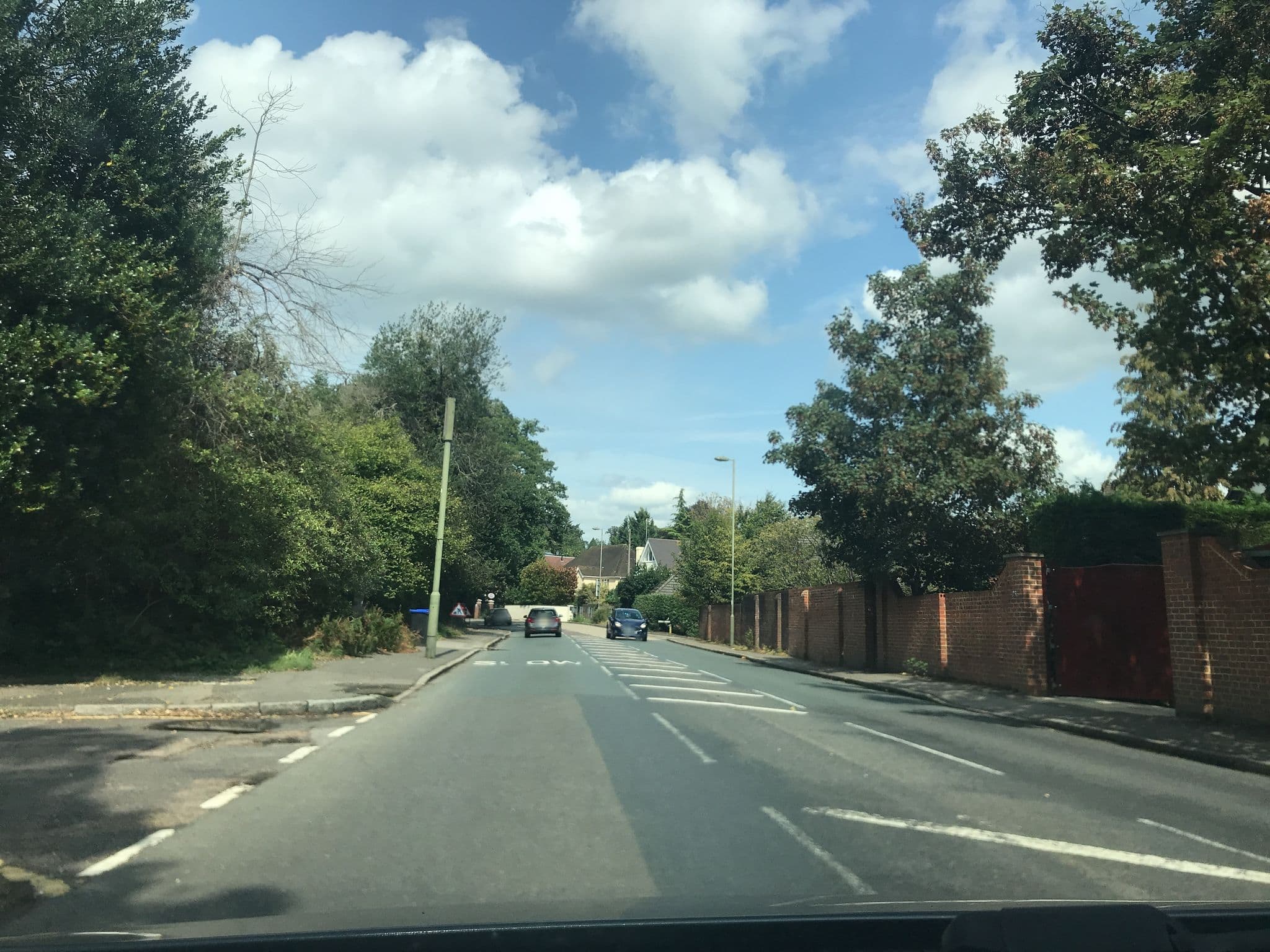 Street view near Modern guest house apartment in weybridge - One-Bedroom Apartment, Weybridge — © geoengtechel (CC BY-SA · Mapillary)