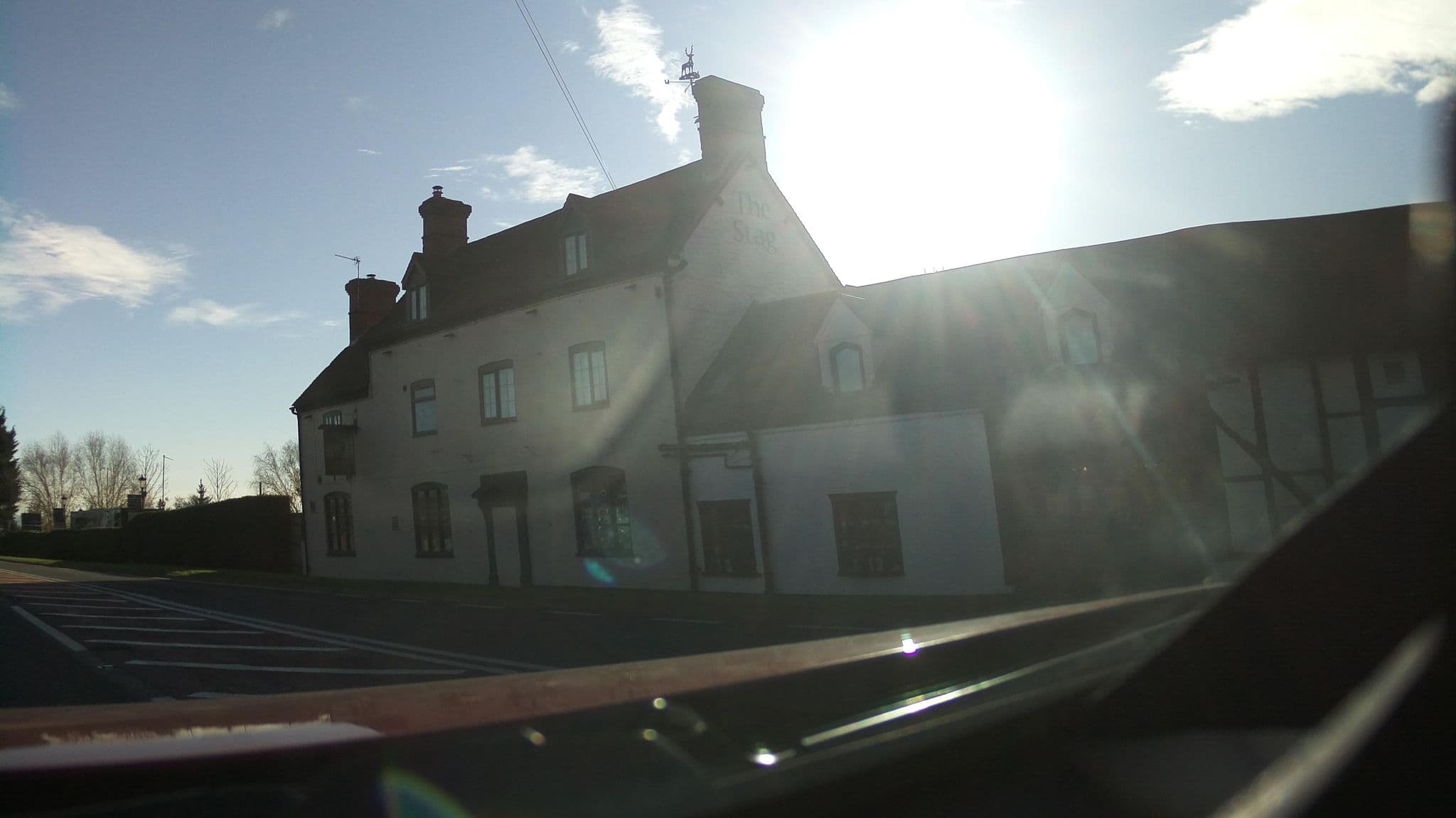 Street view near Stag, Wilmcote — © southglos (CC BY-SA · Mapillary)