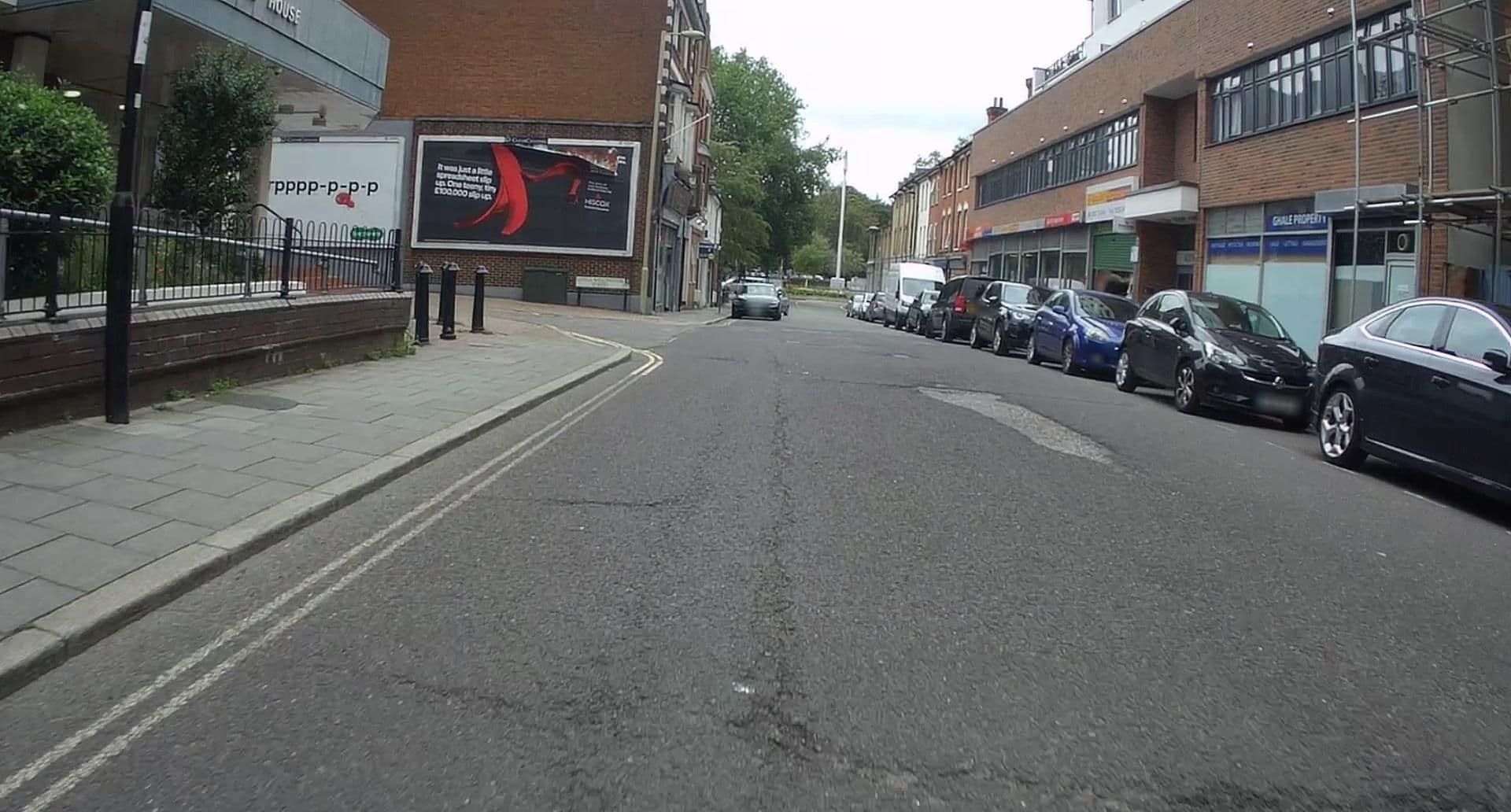 Street view near Stafford House, Aldershot — © jpennycook (CC BY-SA · Mapillary)