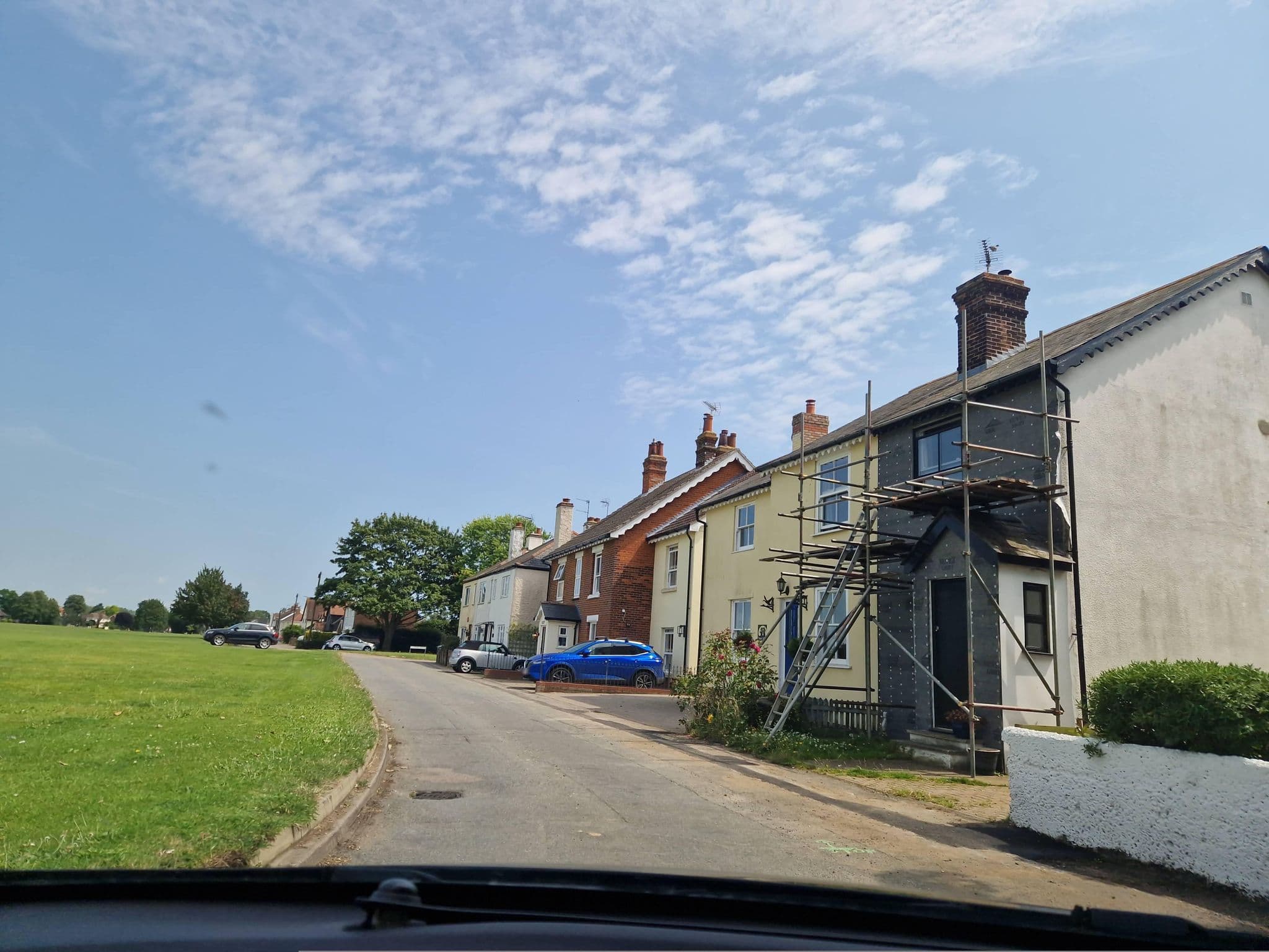 Street view near The Jasmine Room, Great Bentley — © edloach (CC BY-SA · Mapillary)