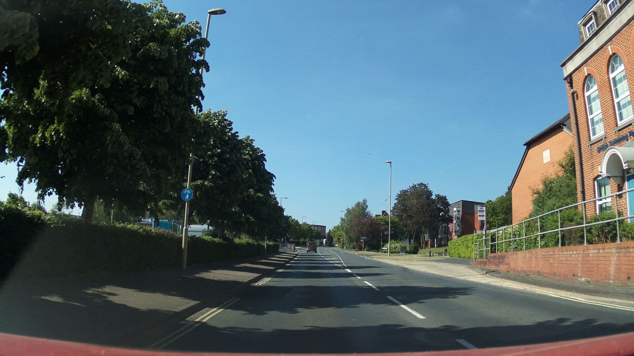 Street view near Executive Apartments Andover, Andover — © southglos (CC BY-SA · Mapillary)