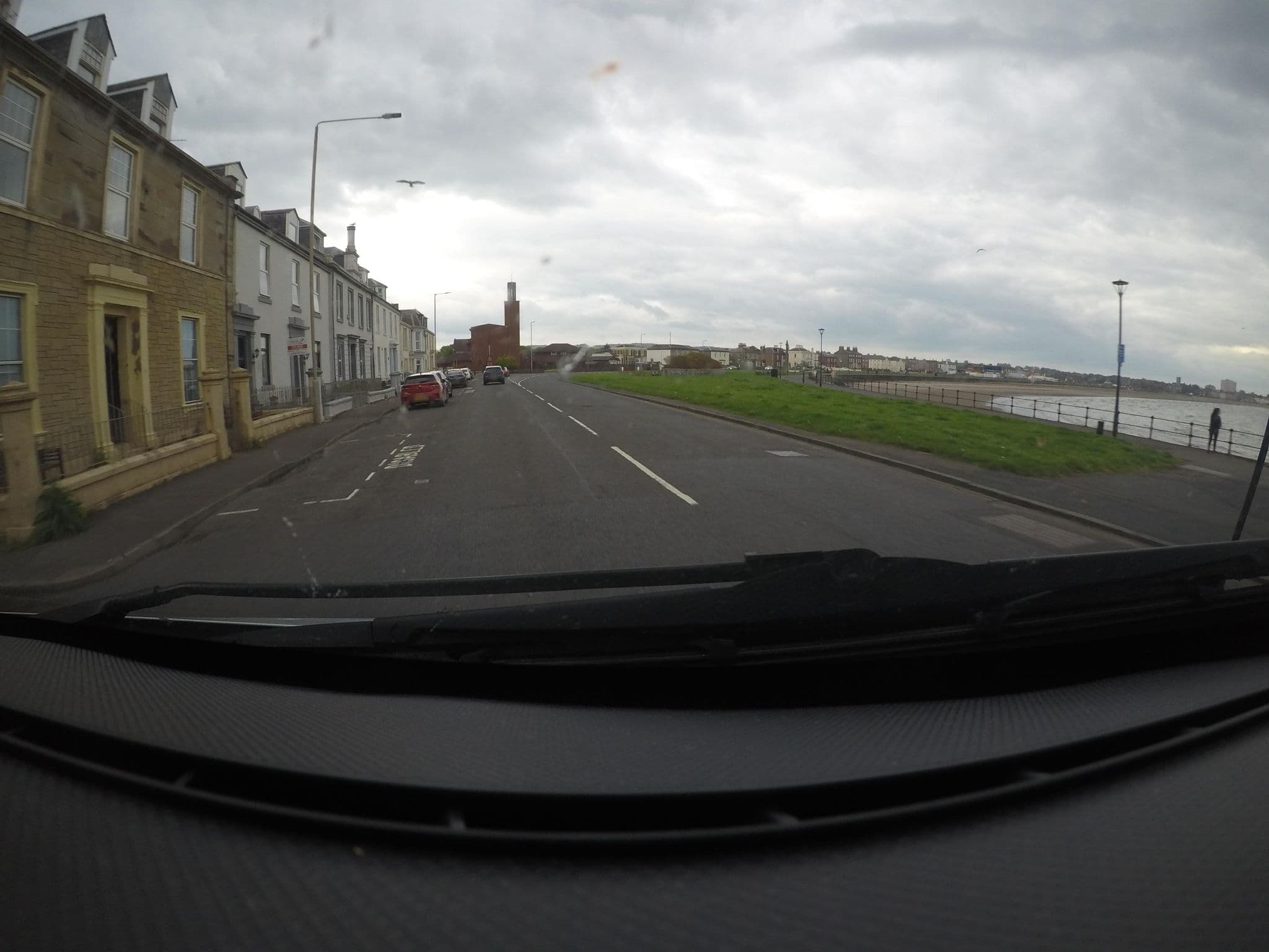 Street view near South Beach Apartment, Ardrossan — © mfk (CC BY-SA · Mapillary)