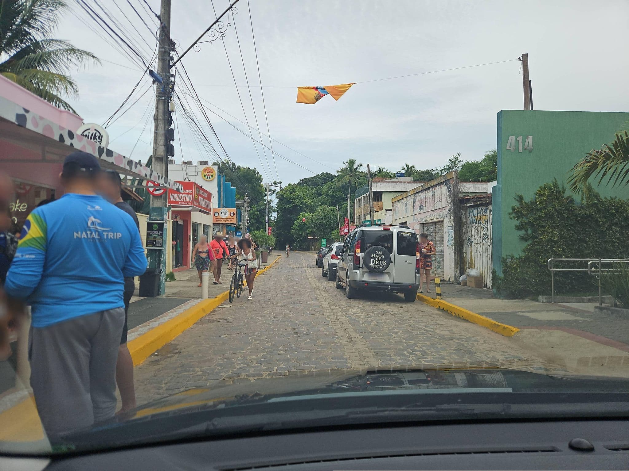 Street view near Pousada Marajoara, Tibau do Sul — © erickdeoliveiraleal (CC BY-SA · Mapillary)