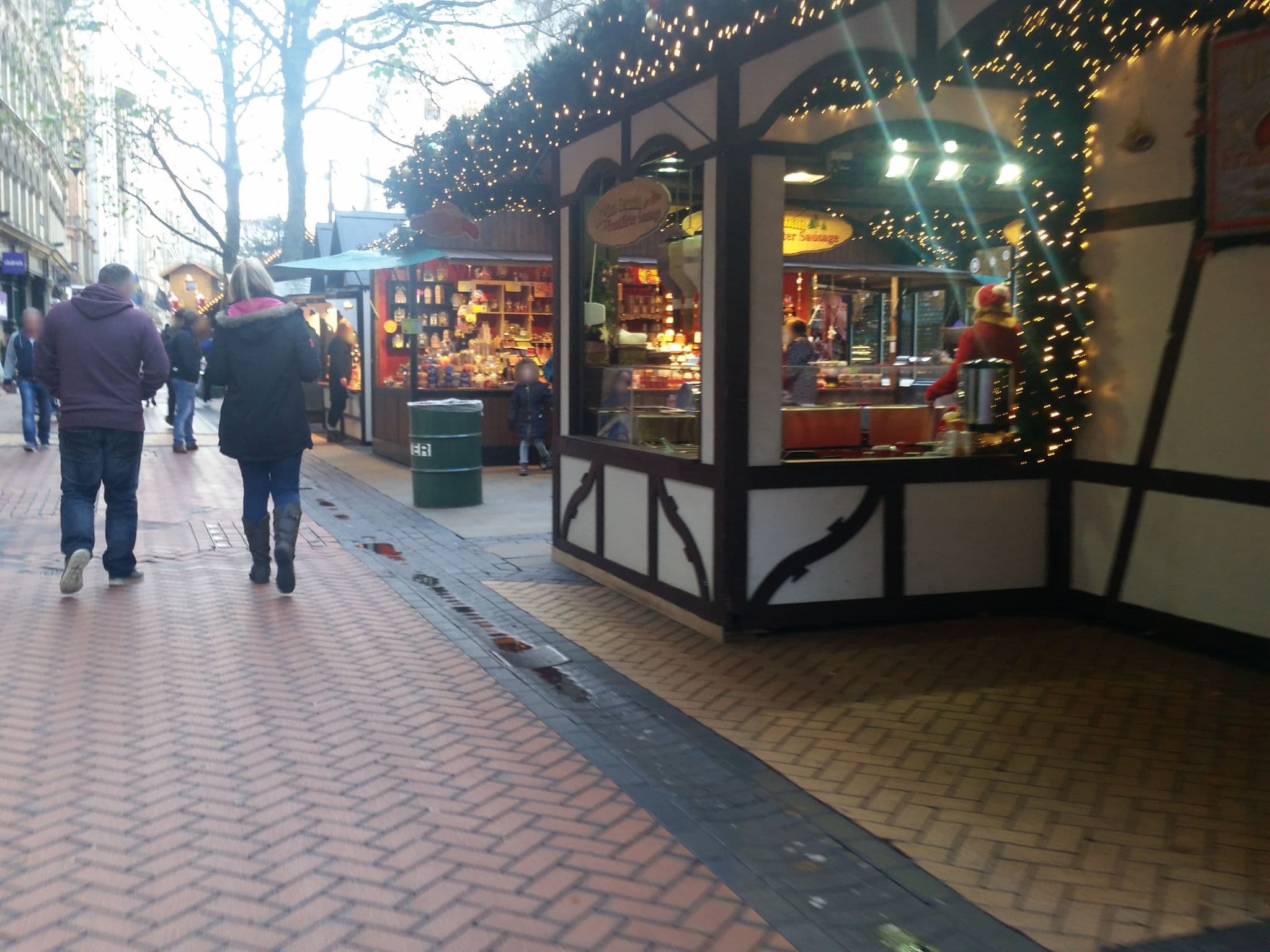 Street view near Macdonald Burlington Hotel, Birmingham
