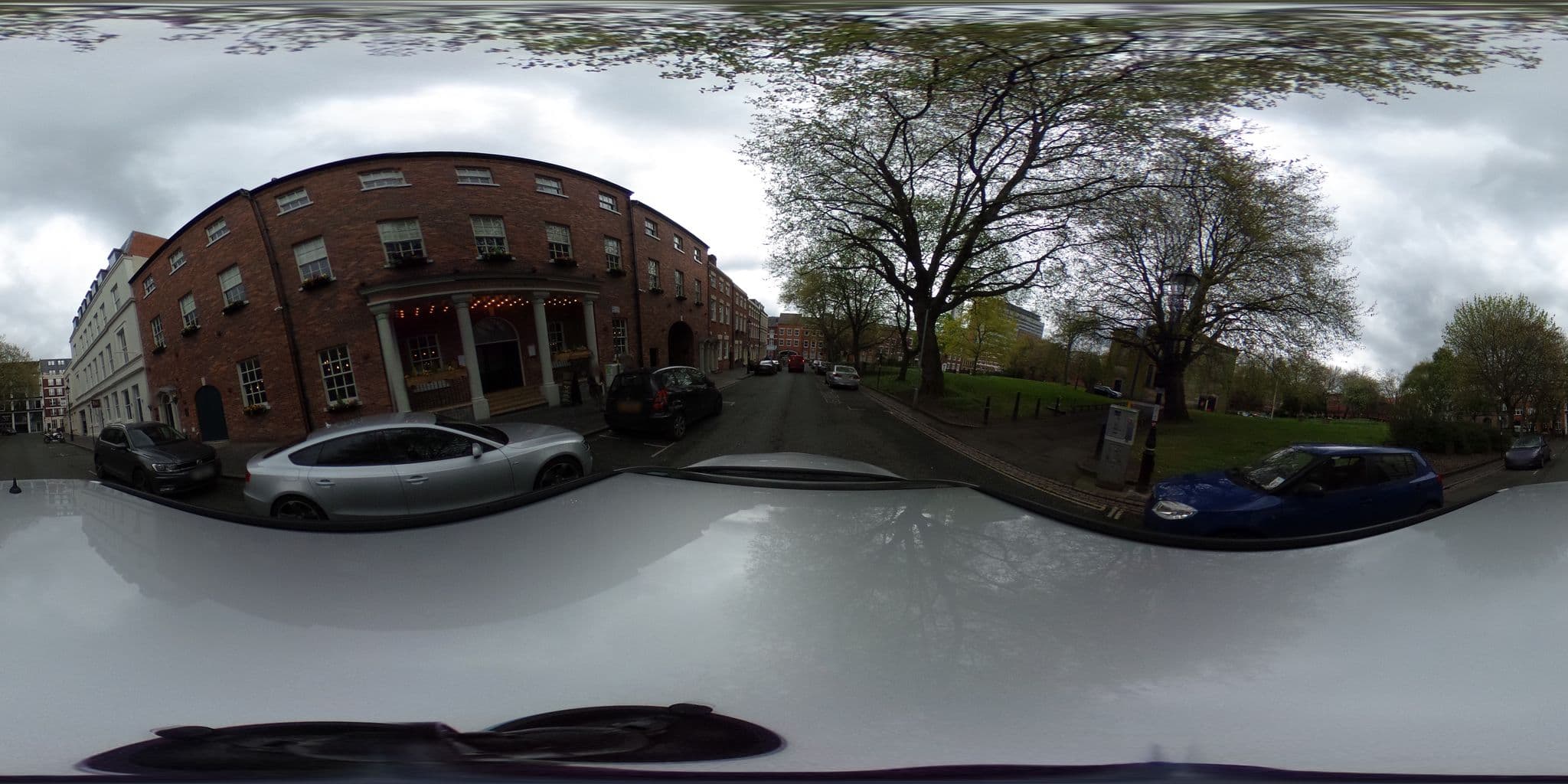 Street view near Saint Pauls House, Birmingham