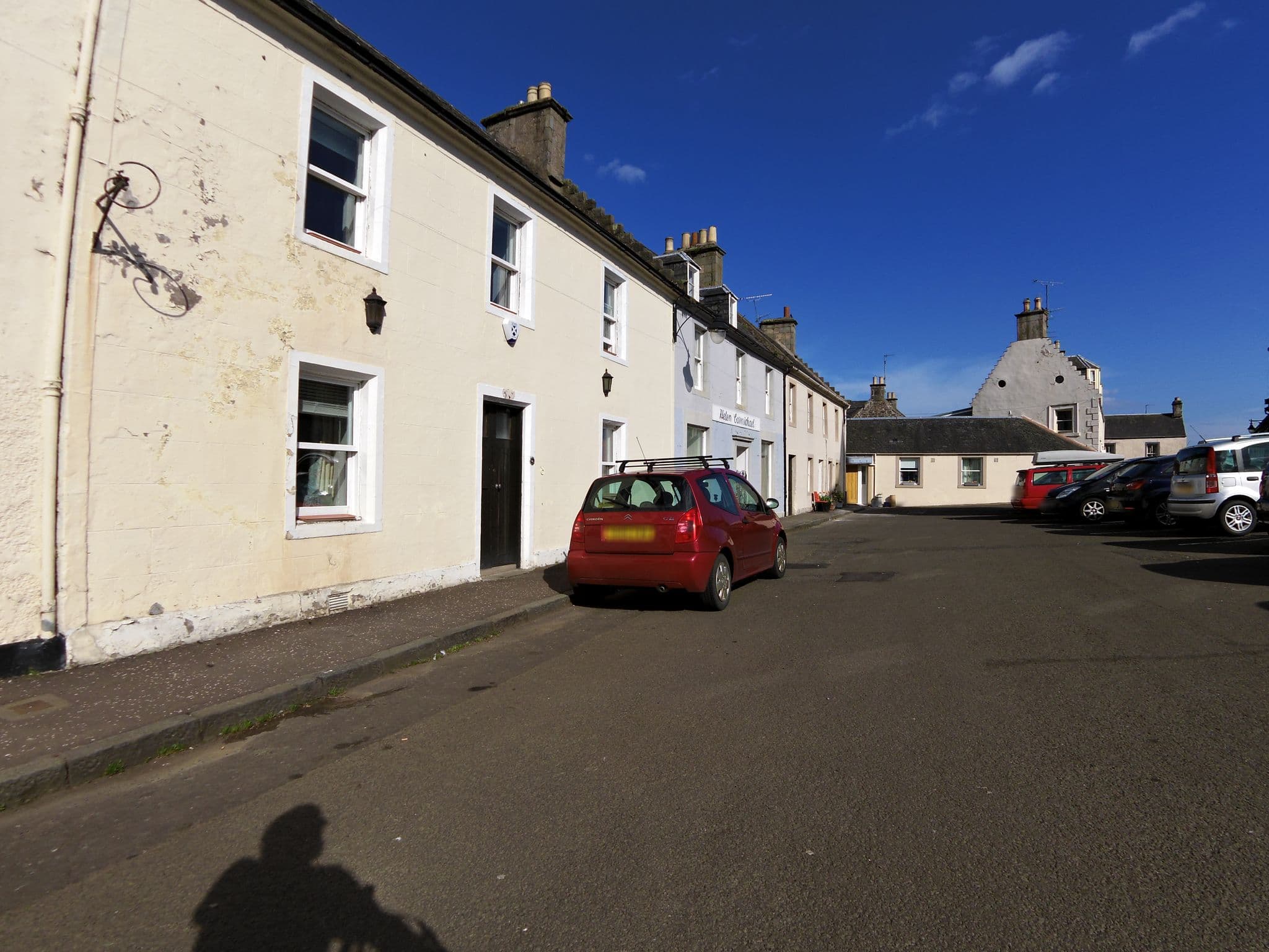 Street view near The Boar's Head Fife, Hotel, Restaurant & Pub, Auchtermuchty — © smsm1 (CC BY-SA · Mapillary)