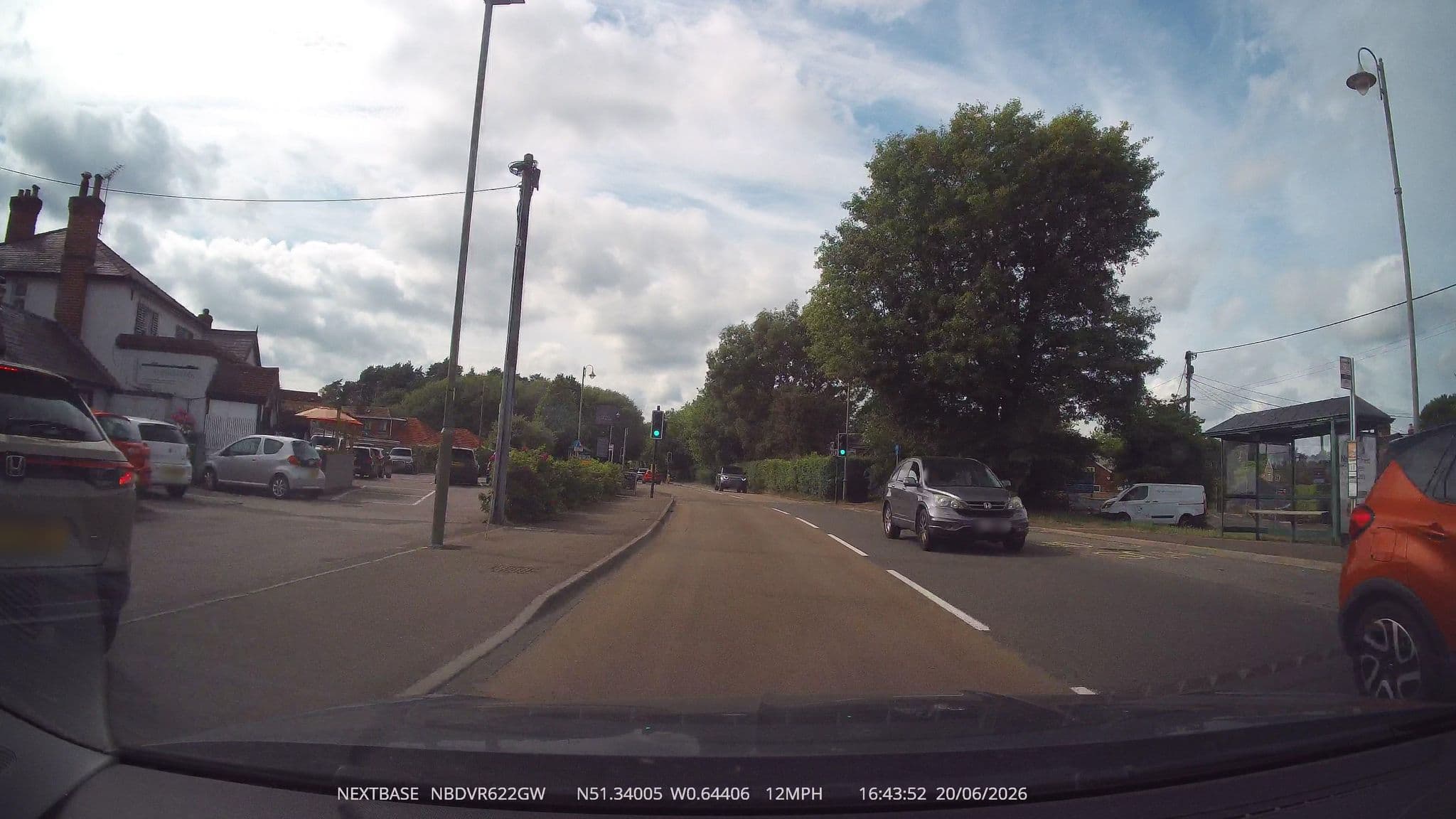 Street view near The Inn at West End, Lightwater — © swinetown (CC BY-SA · Mapillary)