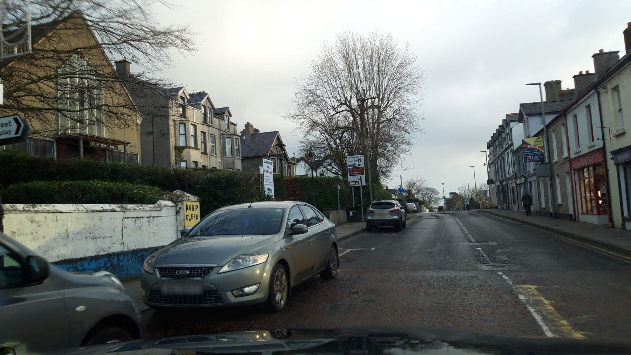 Street view near 4 Bleach Green Apartments, Ballycastle — © debigc (CC BY-SA · Mapillary)