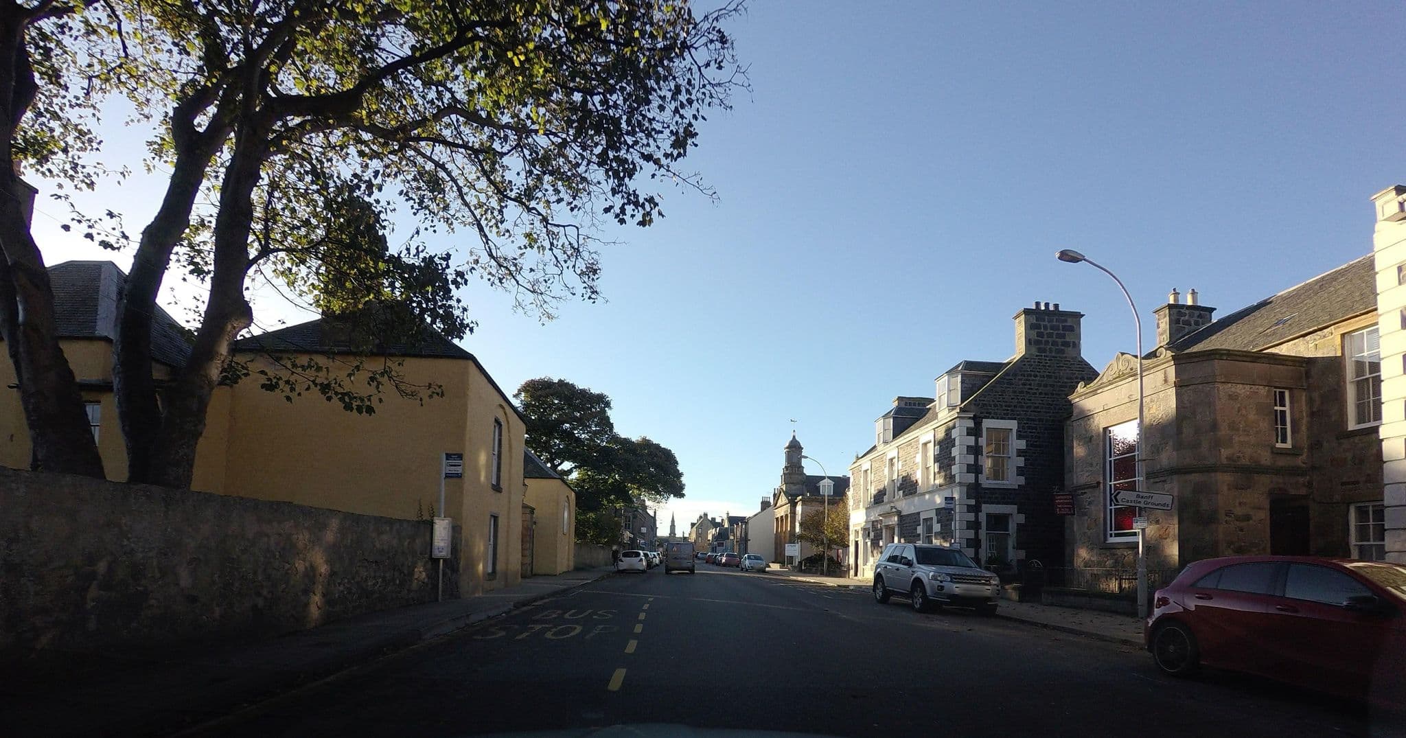Street view near Castleview Bed and Breakfast, Banff — © hobgoblin (CC BY-SA · Mapillary)