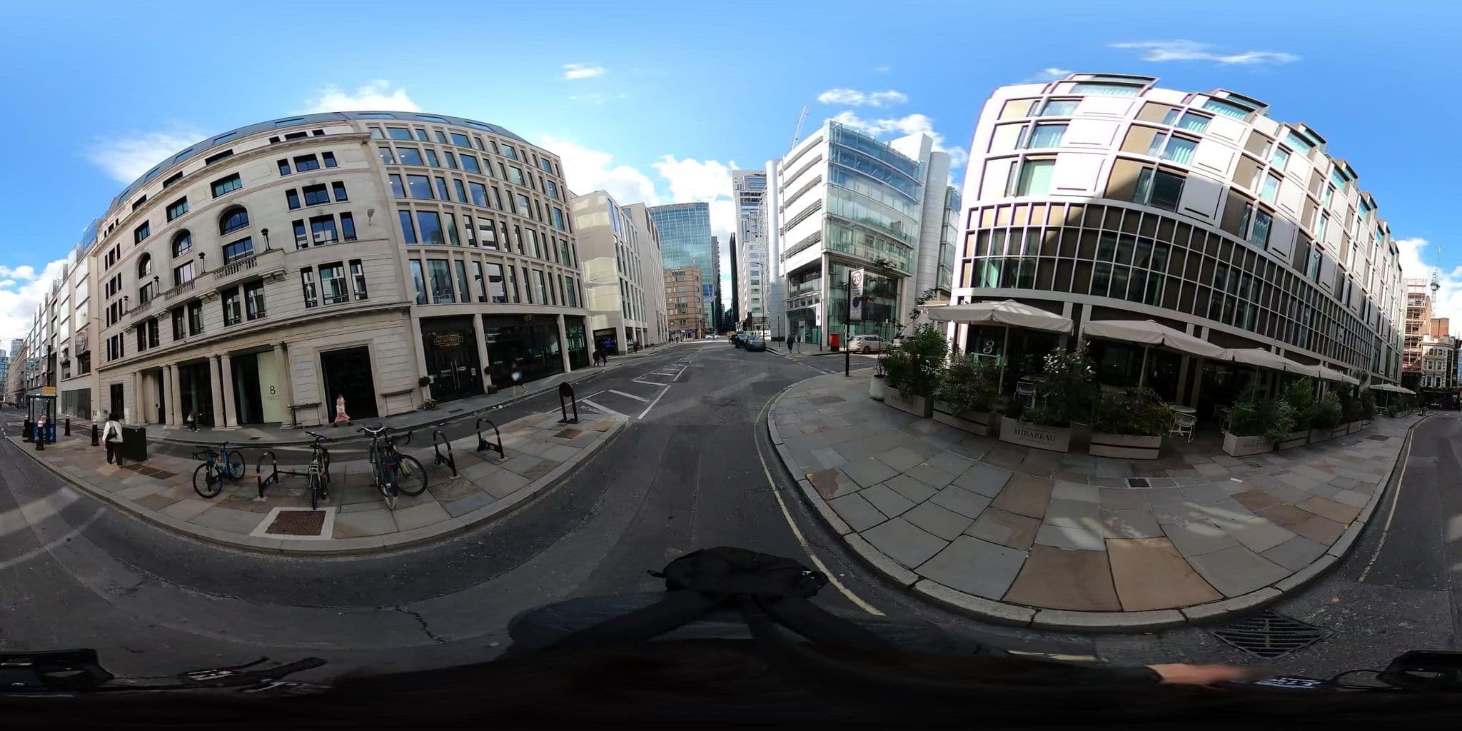 Street view near South Place Hotel | Luxury Stay in the Heart of London, Barbican — © asturksever (CC BY-SA · Mapillary)