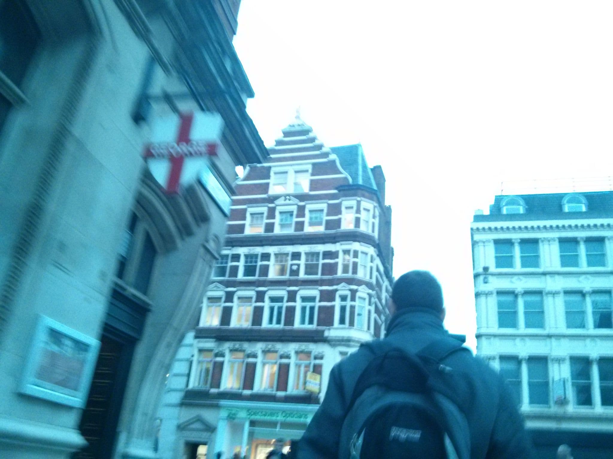 Street view near Andaz London Liverpool Street, by Hyatt, Spitalfields — © ecatmur (CC BY-SA · Mapillary)