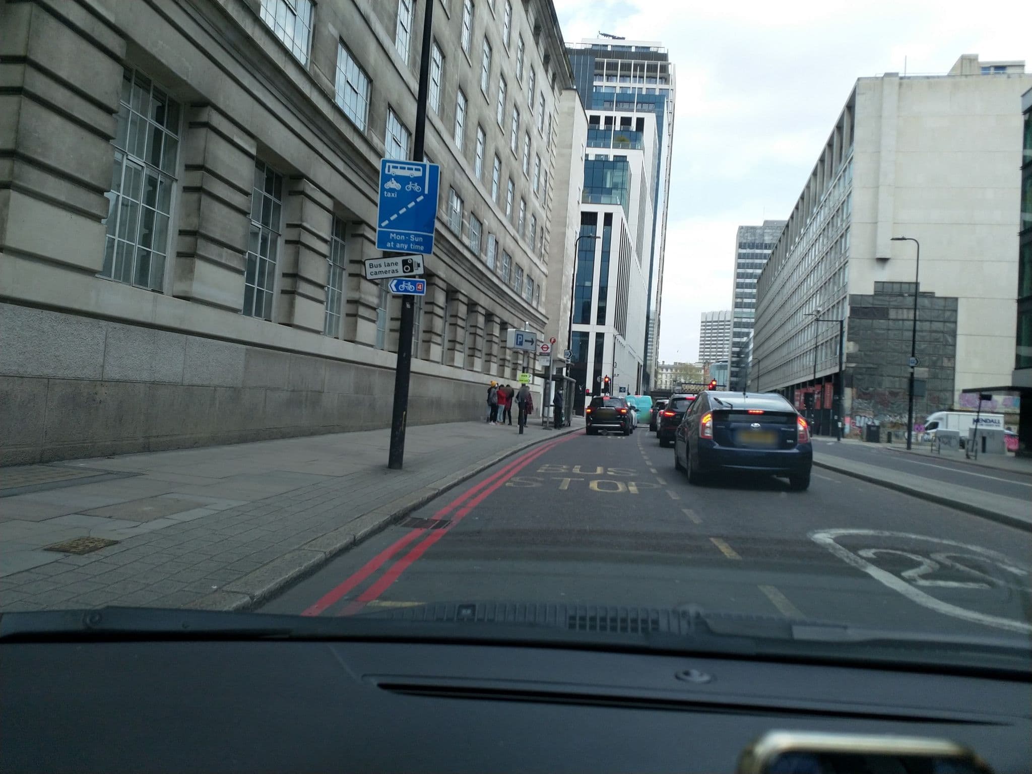 Street view near Premier Inn London Waterloo (Westminster Bridge) hotel, Lambeth — © laye (CC BY-SA · Mapillary)