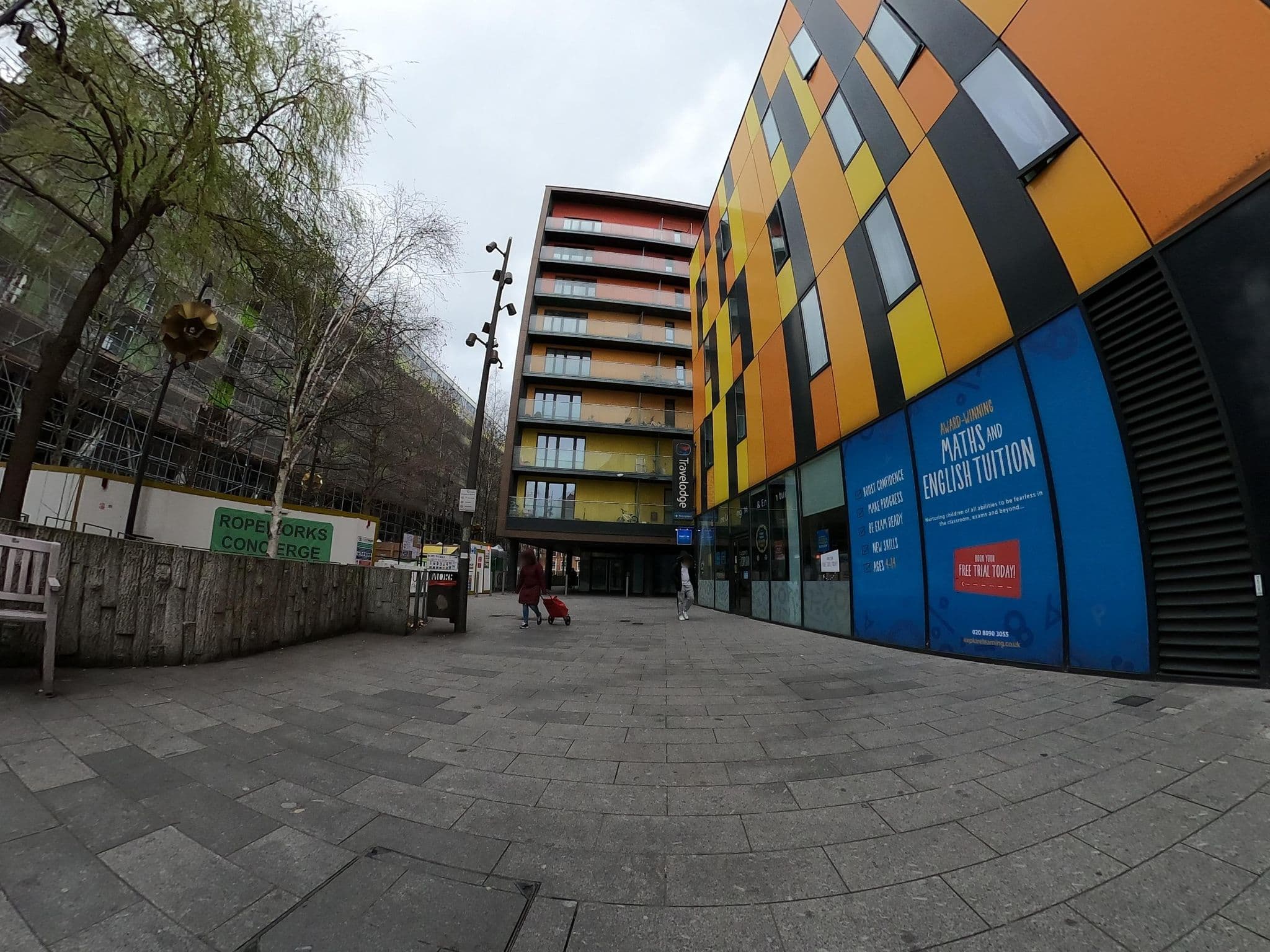 Street view near Travelodge London Barking, Barking — © dankarran (CC BY-SA · Mapillary)