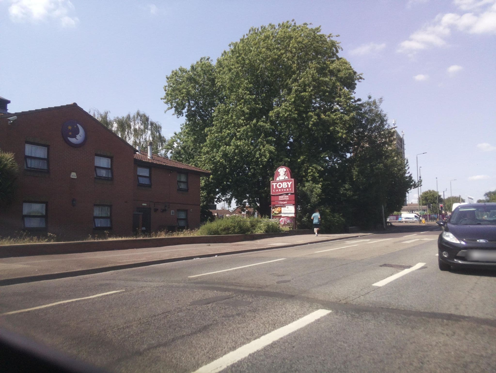 Street view near Premier Inn London Romford West hotel, Chadwell Heath — © southglos (CC BY-SA · Mapillary)