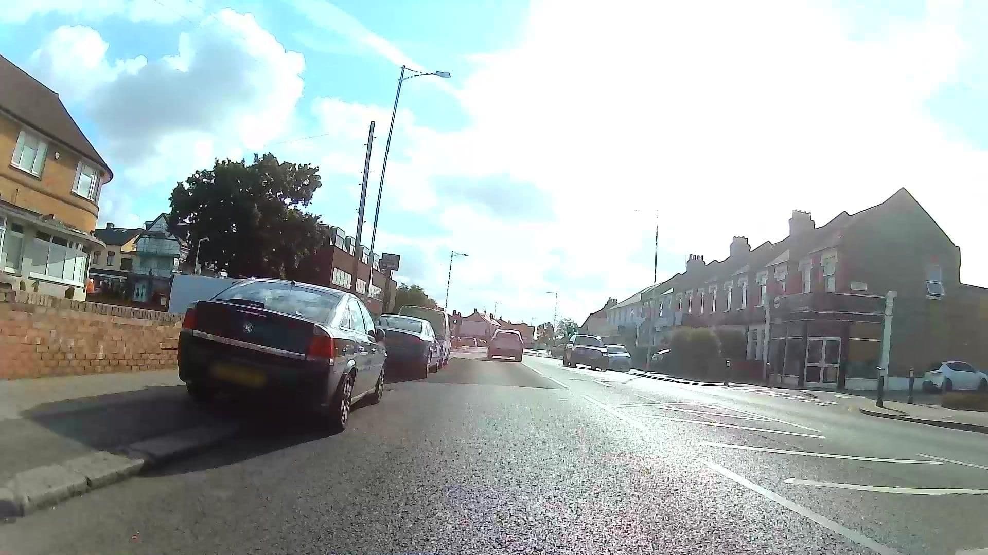 Street view near Mirpur Apartments & Hotel (UK Booking Office), Goodmayes — © rskedgell (CC BY-SA · Mapillary)