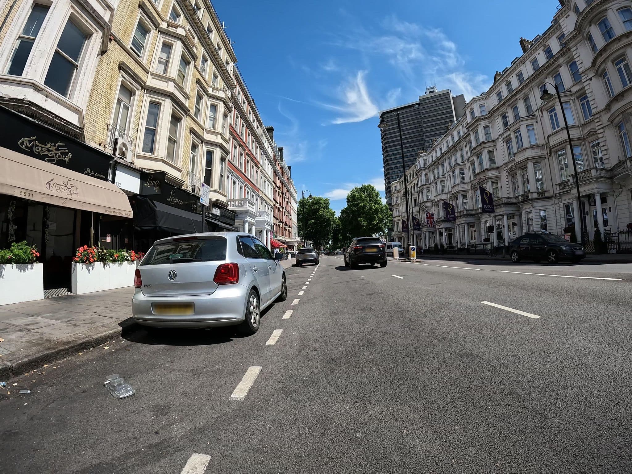 Street view near K Hotel, Earls Court