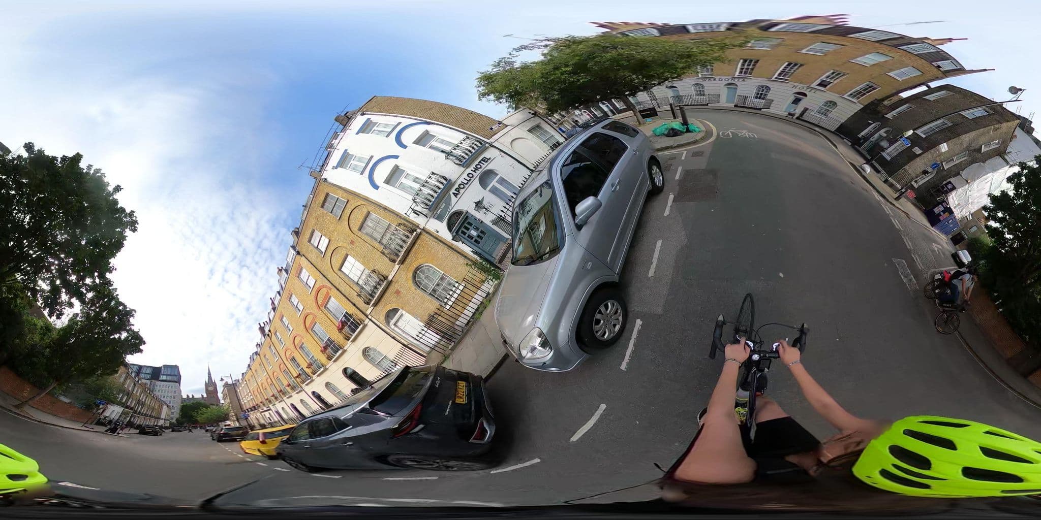 Street view near Jesmond Dene - St Pancras Hotel Group, King's Cross — © cernbyln (CC BY-SA · Mapillary)