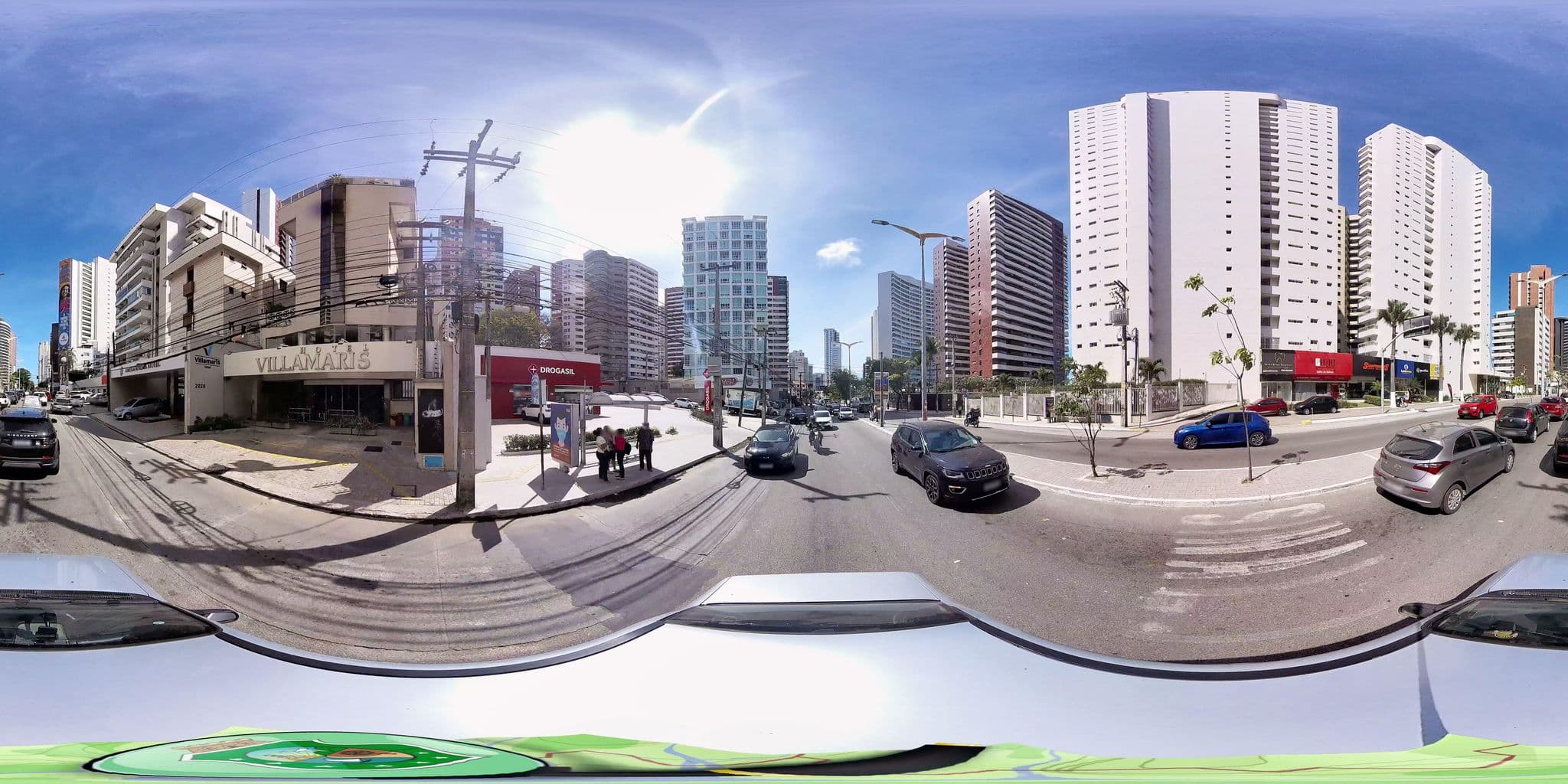 Street view near Mercure Fortaleza, Fortaleza — © matheusgomesms (CC BY-SA · Mapillary)