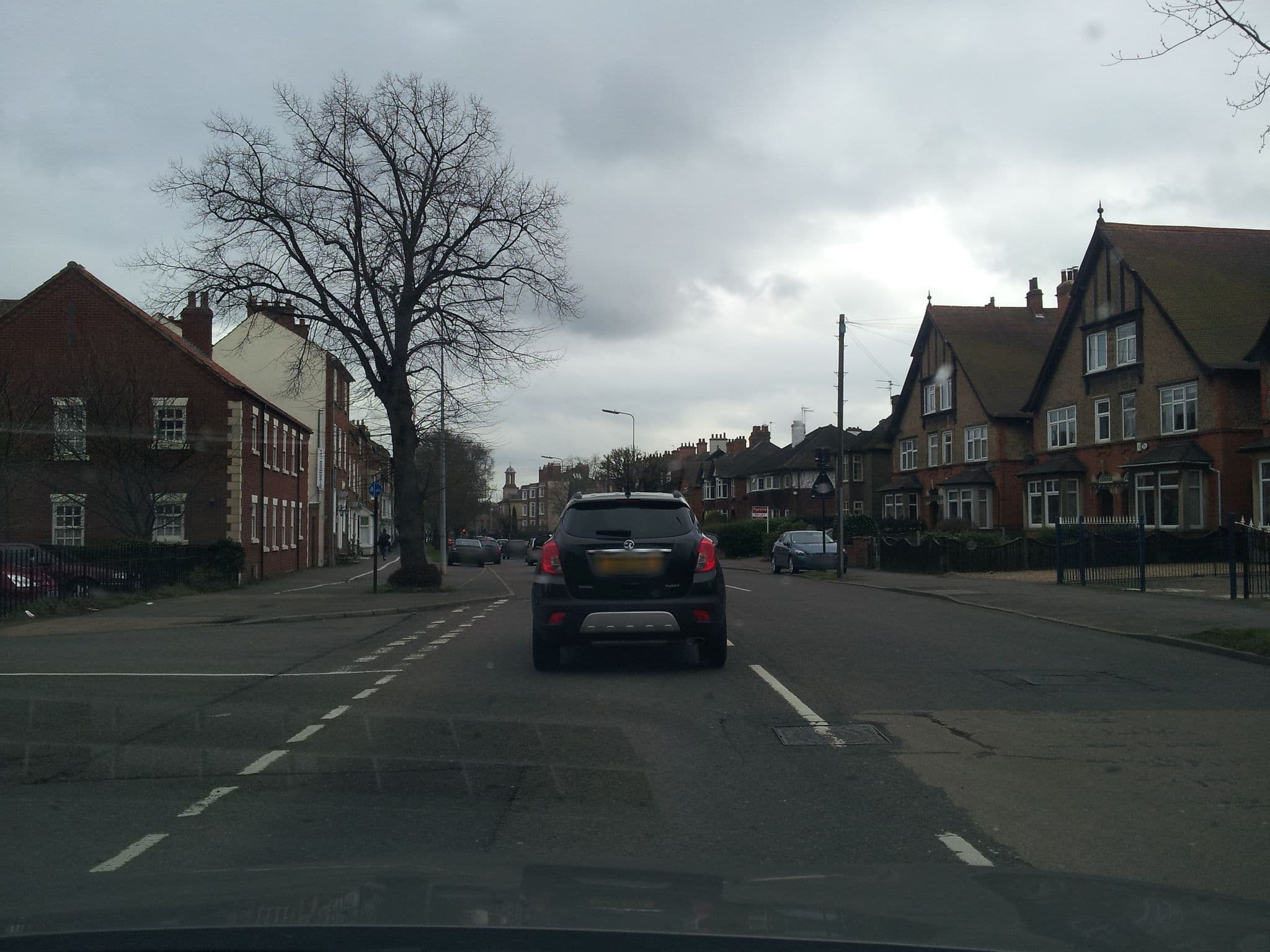 Street view near Albany Guest House, Grantham — © adam2 (CC BY-SA · Mapillary)