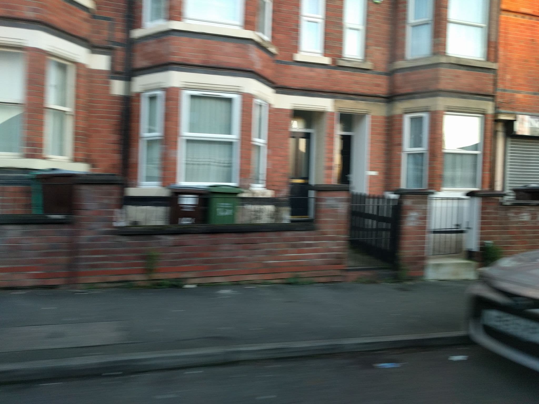 Street view near Owen's bed and breakfast, New Basford — © ebel (CC BY-SA · Mapillary)