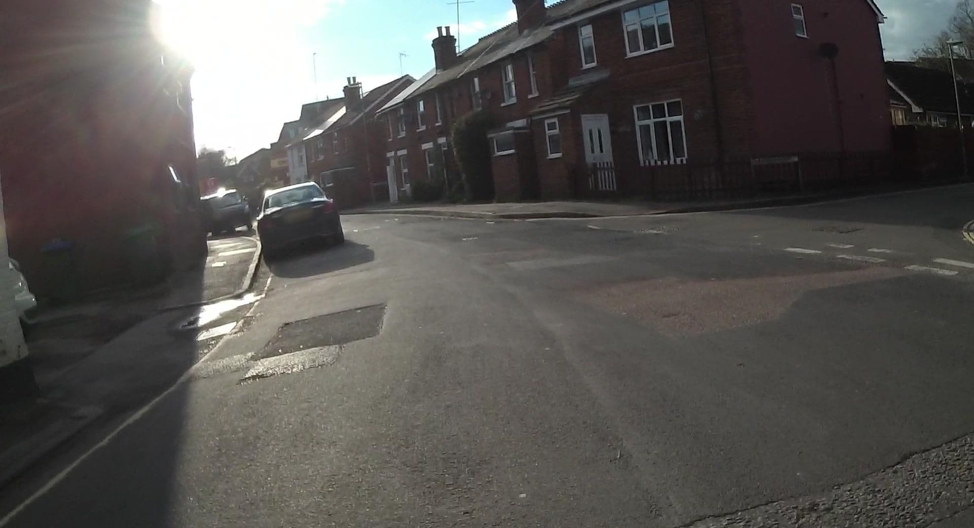 Street view near Flaxfield Court, Basingstoke — © jpennycook (CC BY-SA · Mapillary)