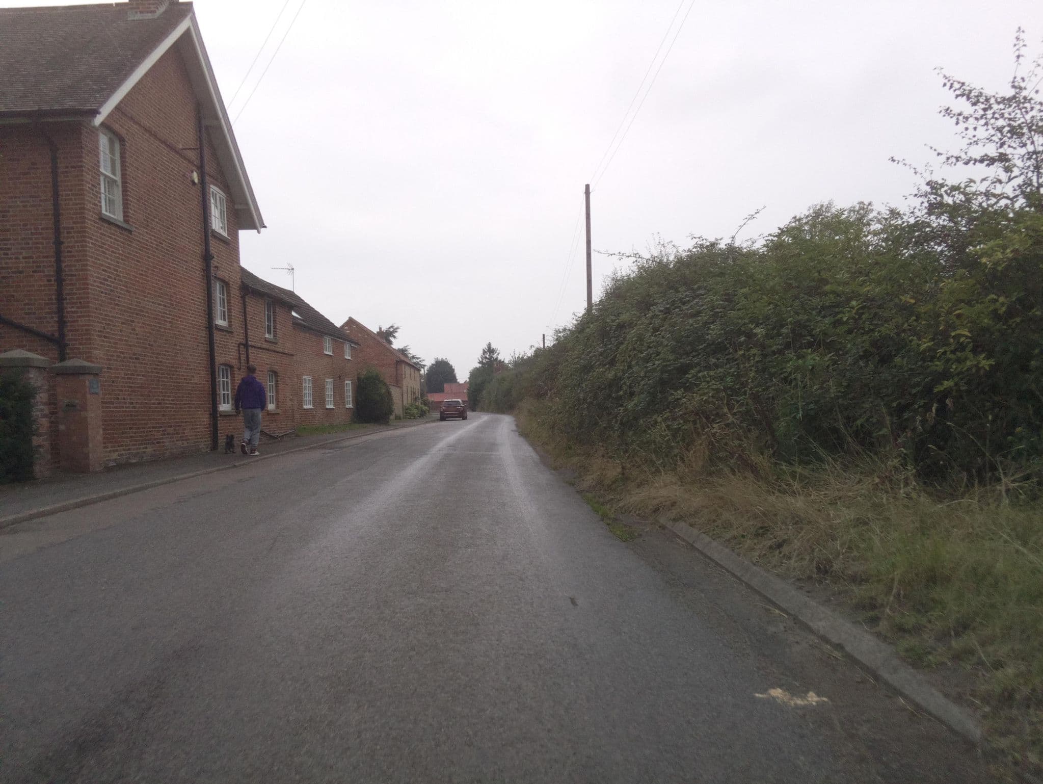 Street view near The Grange B & B, Bassingham — © southglos (CC BY-SA · Mapillary)