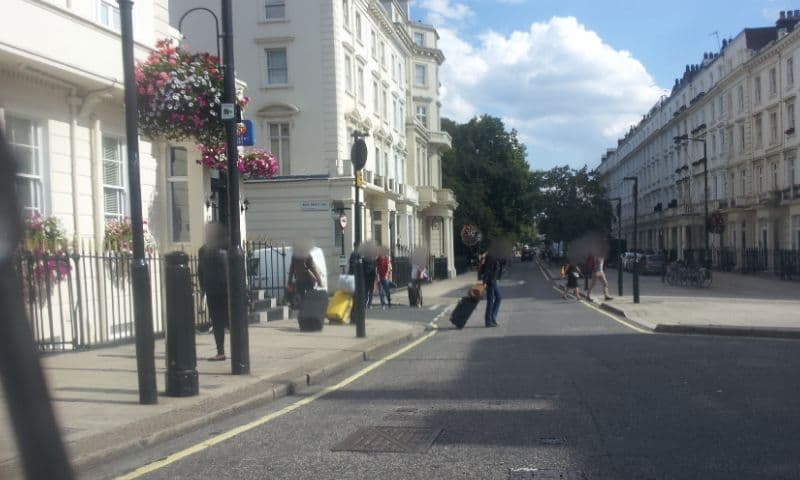 Street view near BW Hotel London, Pimlico — © paulbiv (CC BY-SA · Mapillary)