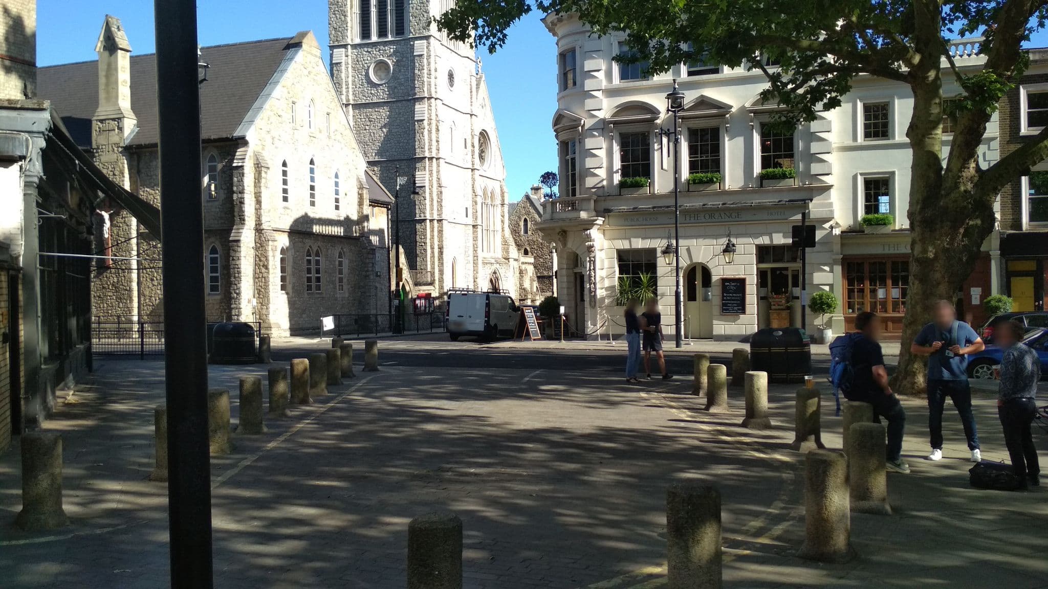 Street view near The Orange Pub & Boutique Hotel Belgravia, Pimlico — © martinshadok (CC BY-SA · Mapillary)